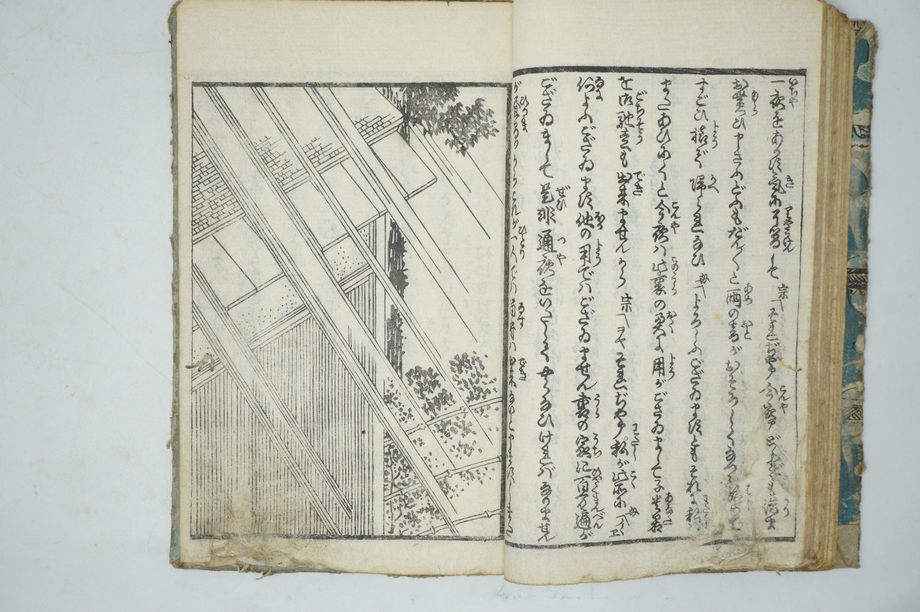Original Woodblock Manga Book Set x3 with detailed Images by Seisai Eiichi from Japan 0603E16