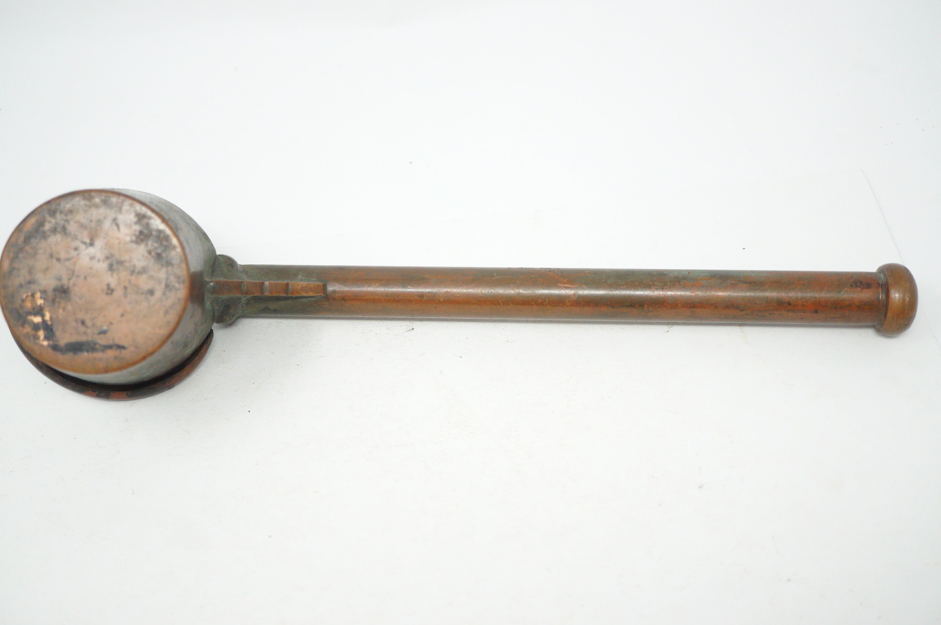 Japanese XXL Yatate Ink Container with Brush made of Copper from Japan 1030D19
