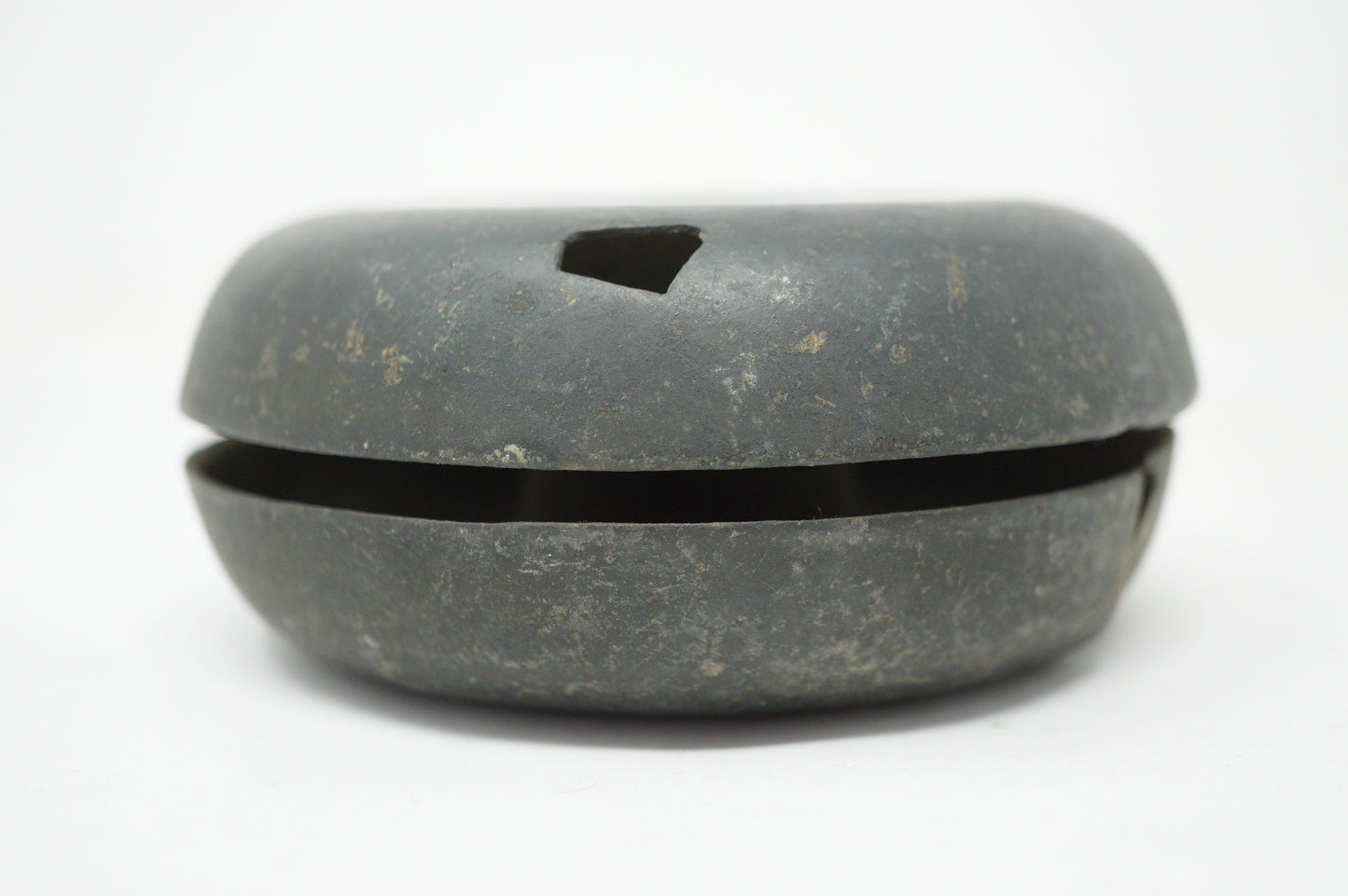 Japanese 19th Century Horse Bell Large Antique Original Harness Bell from Japan 0410E2