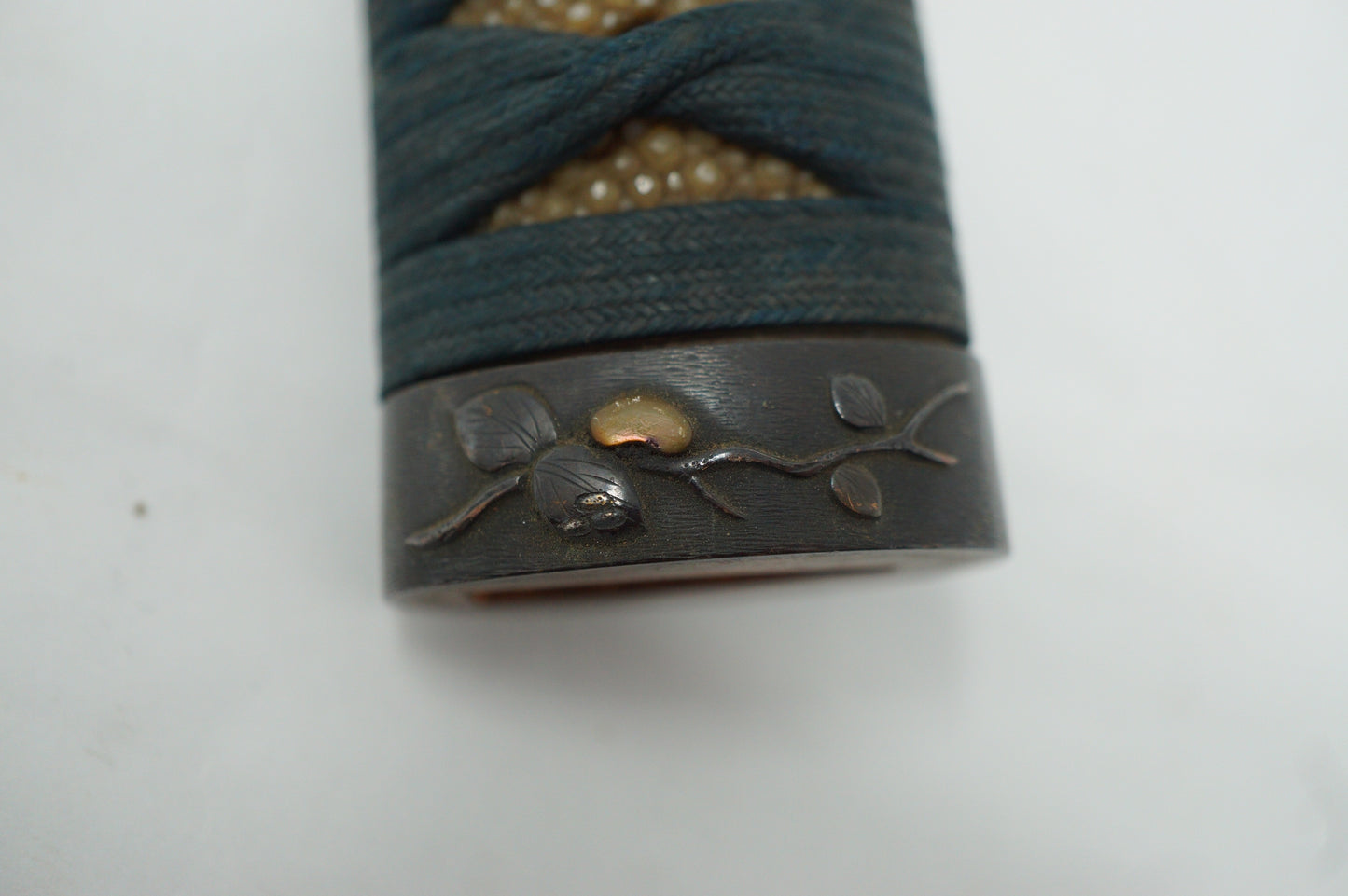 古董胁差短剑柄 古董原装 Tsuka 日本制造 0416F3