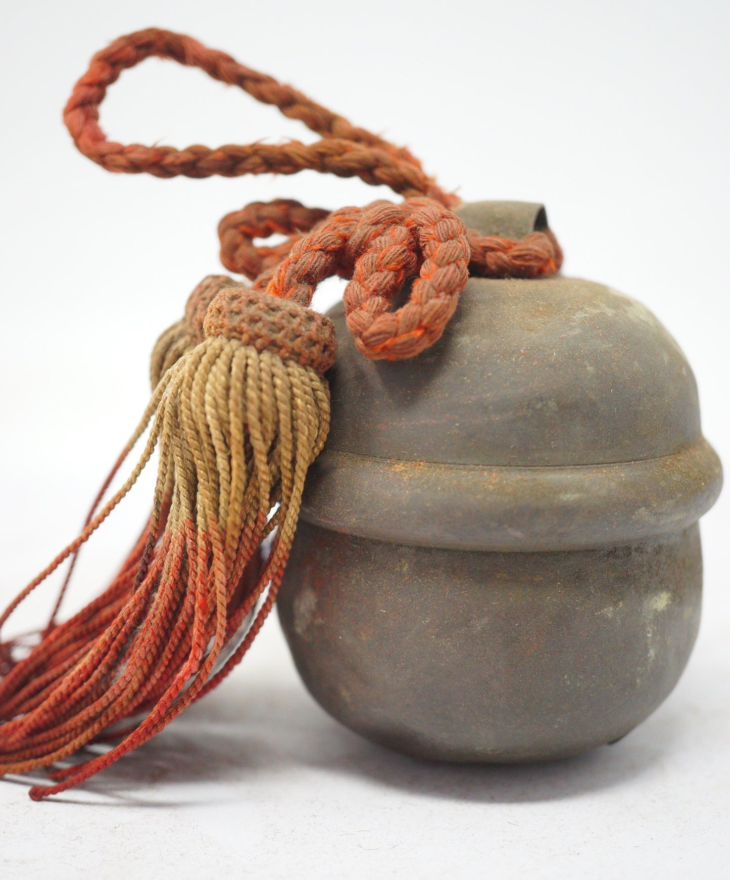 Japanische Shinto-Glocke, Suzu, religiöse Tempelglocke, Original aus Japan, 1006D46