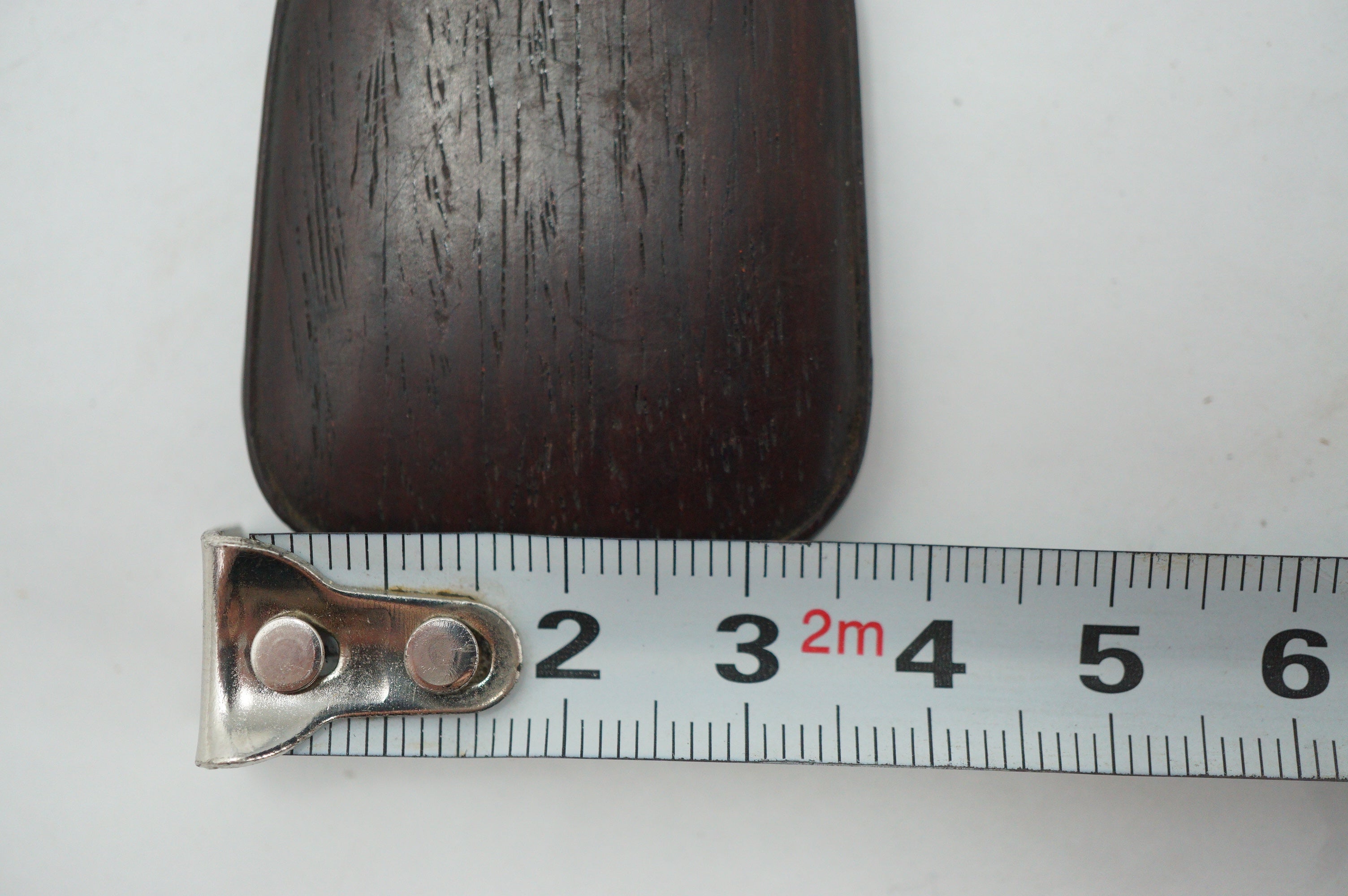 Hochwertiger Tuschestein mit feinen Schnitzereien und Holzdeckel Mini-Suzuri Original aus Japan 0110F6