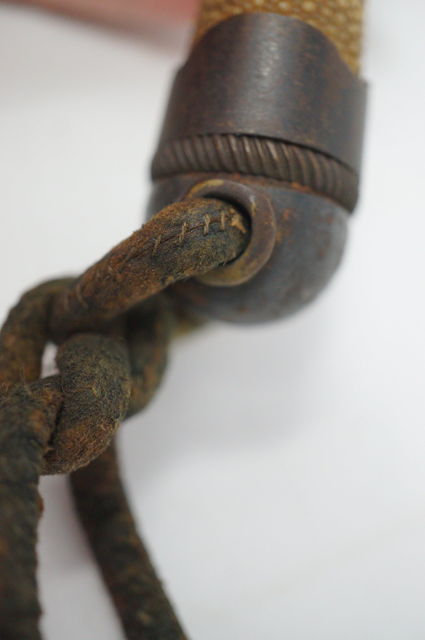 Antique Japanese Police Patrol Jitte Stick Edo-Meiji Period 1030D7