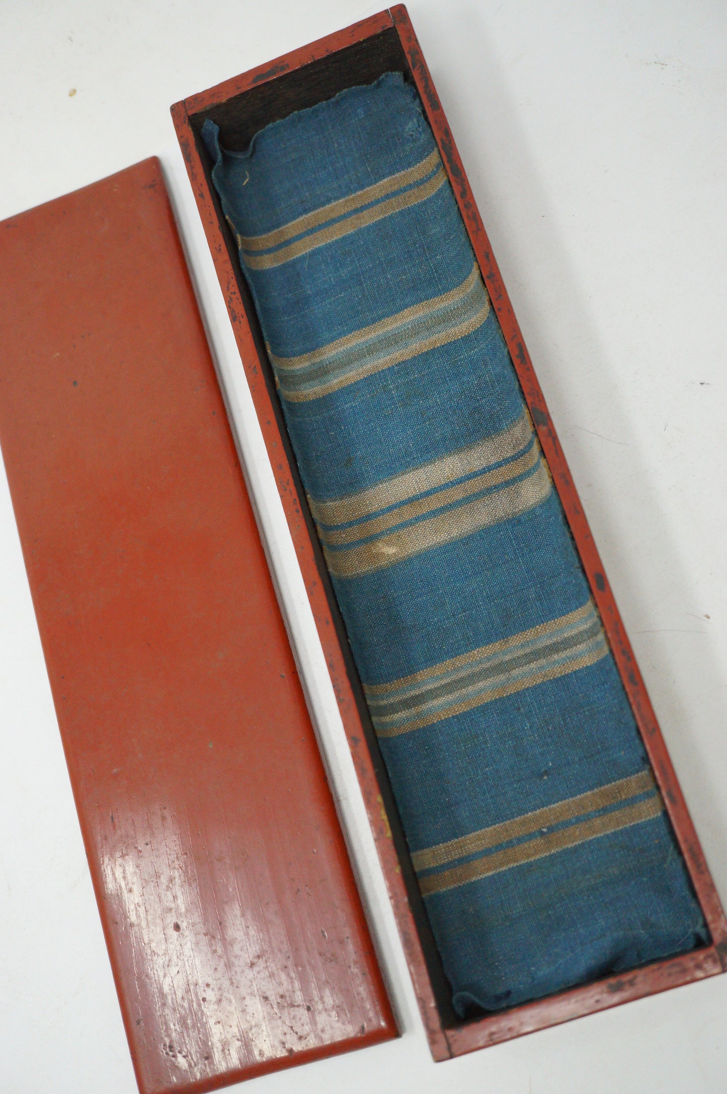 Japanese Fude Calligraphy Brush Collection in Vintage wooden Box 0621D9