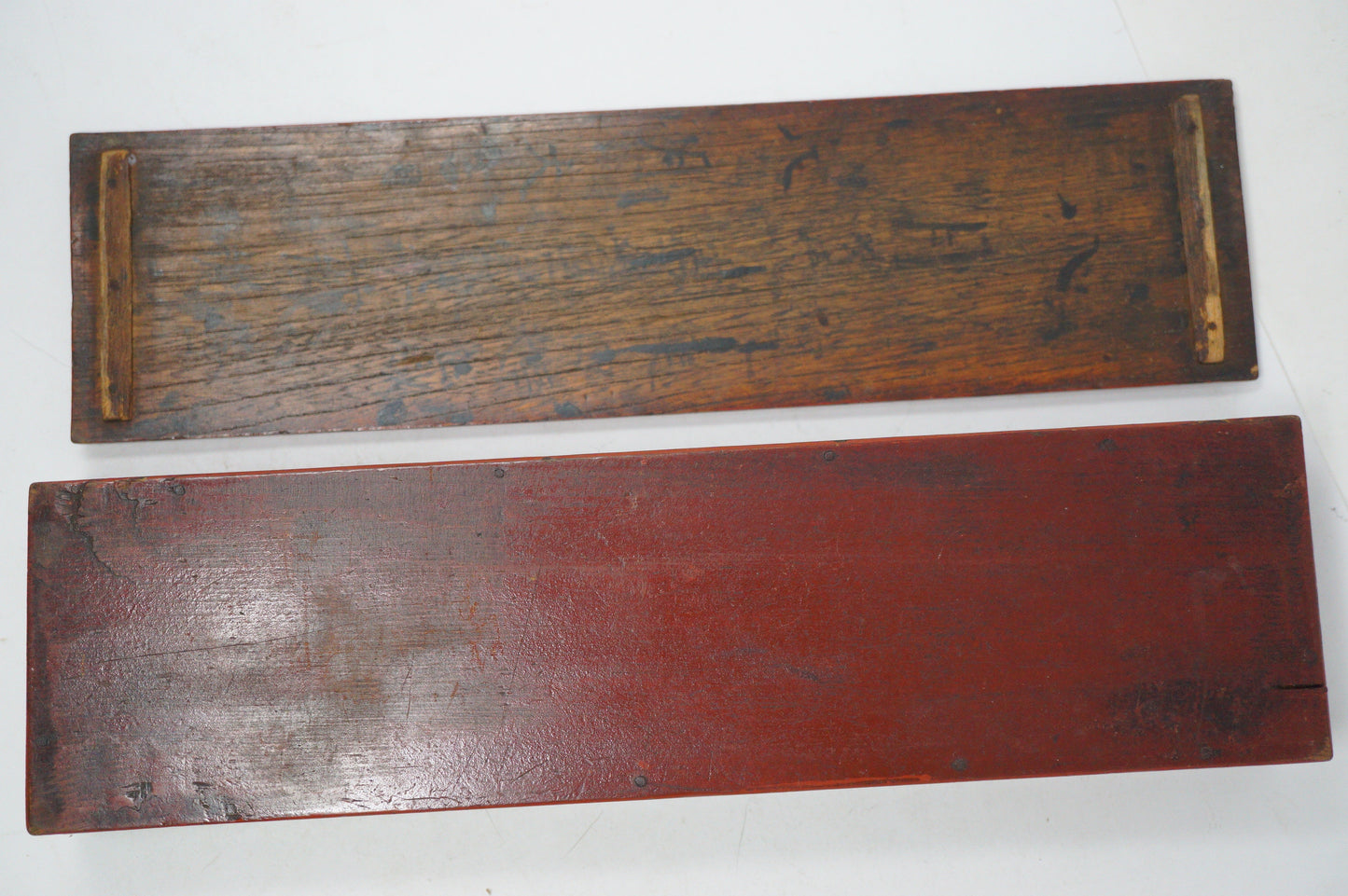 Japanese Fude Calligraphy Brush Collection in Vintage wooden Box 0621D9
