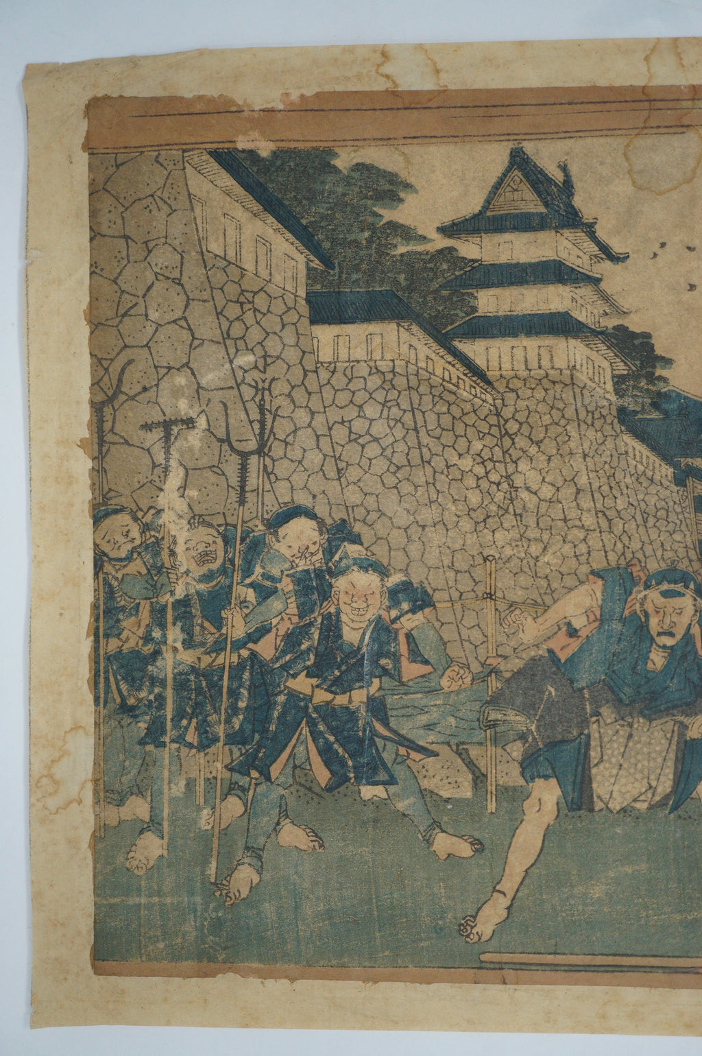 日本木版画原作，作者：Keisai Eisen - 日本版画第三幕 0123F10