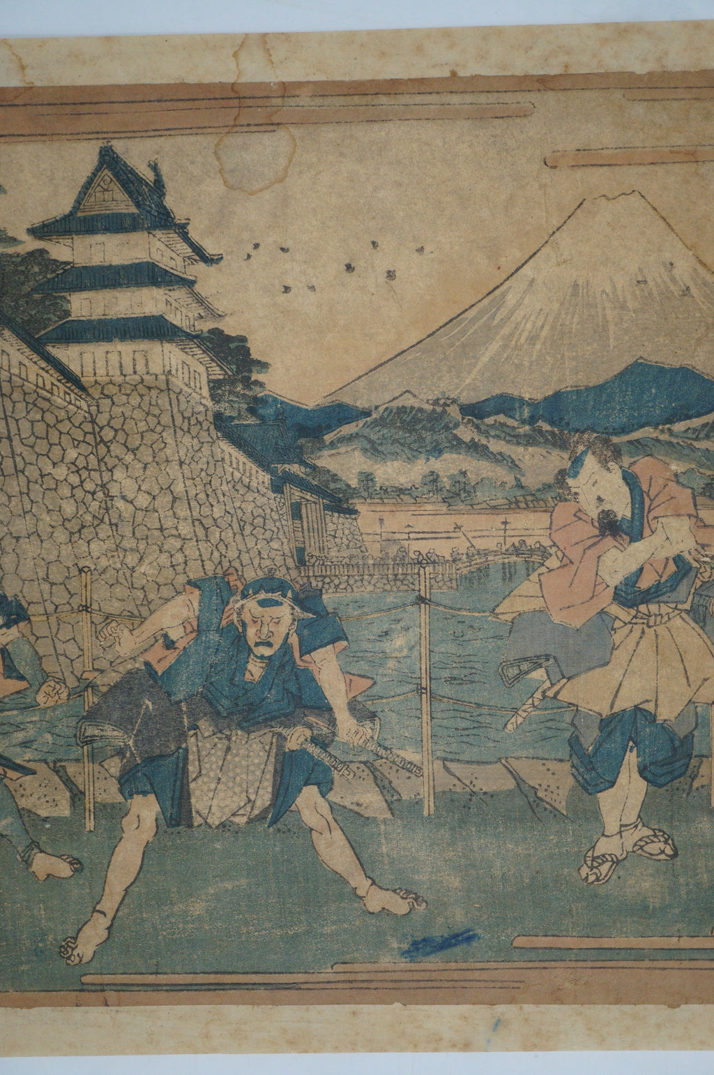 日本木版画原作，作者：Keisai Eisen - 日本版画第三幕 0123F10