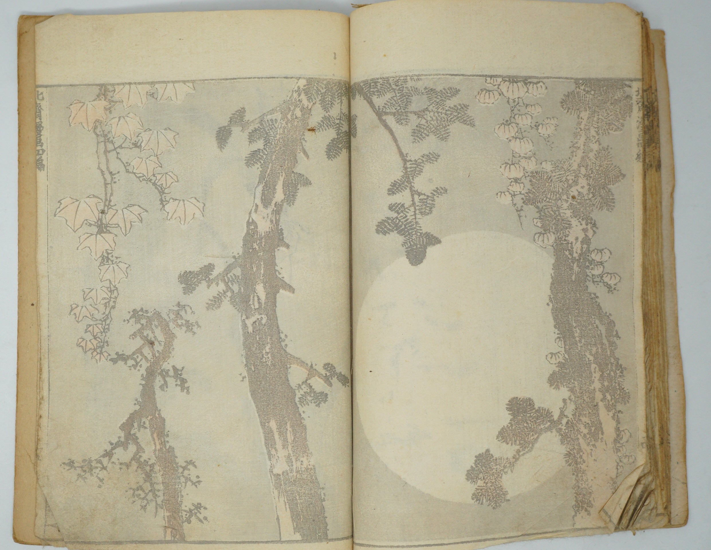 Japanisches antikes Manga-Heft von Katsushika Hokusai, authentisch aus Japan 0905E10