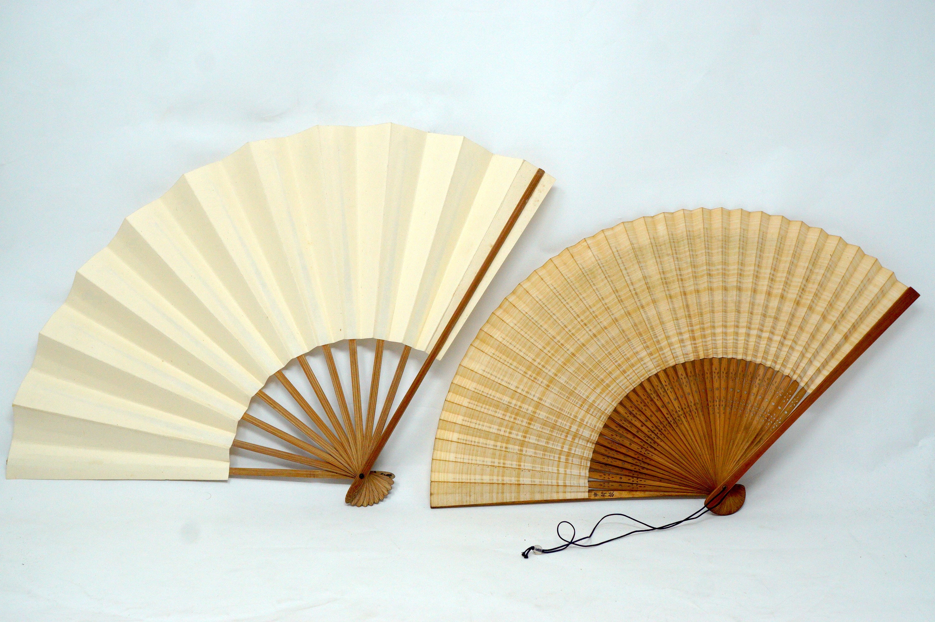 Japanische Sensu Faltfächer-Kollektion x10 Vintage Original 扇子 aus Japan 1127D10