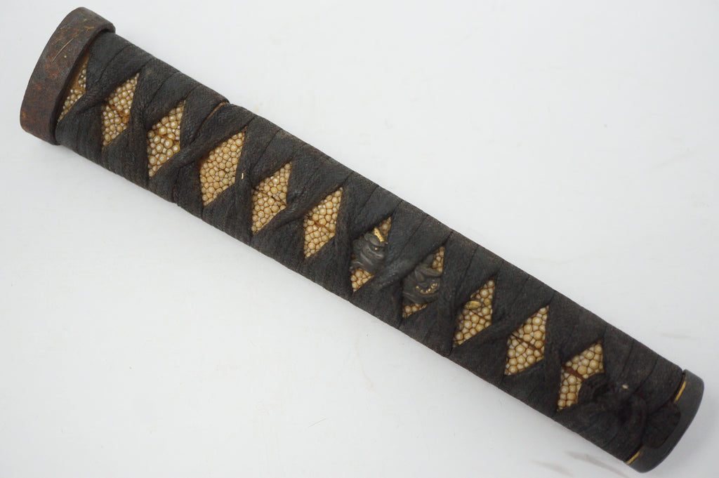 Antiker Wakizashi-Kurzschwertgriff 0619D10