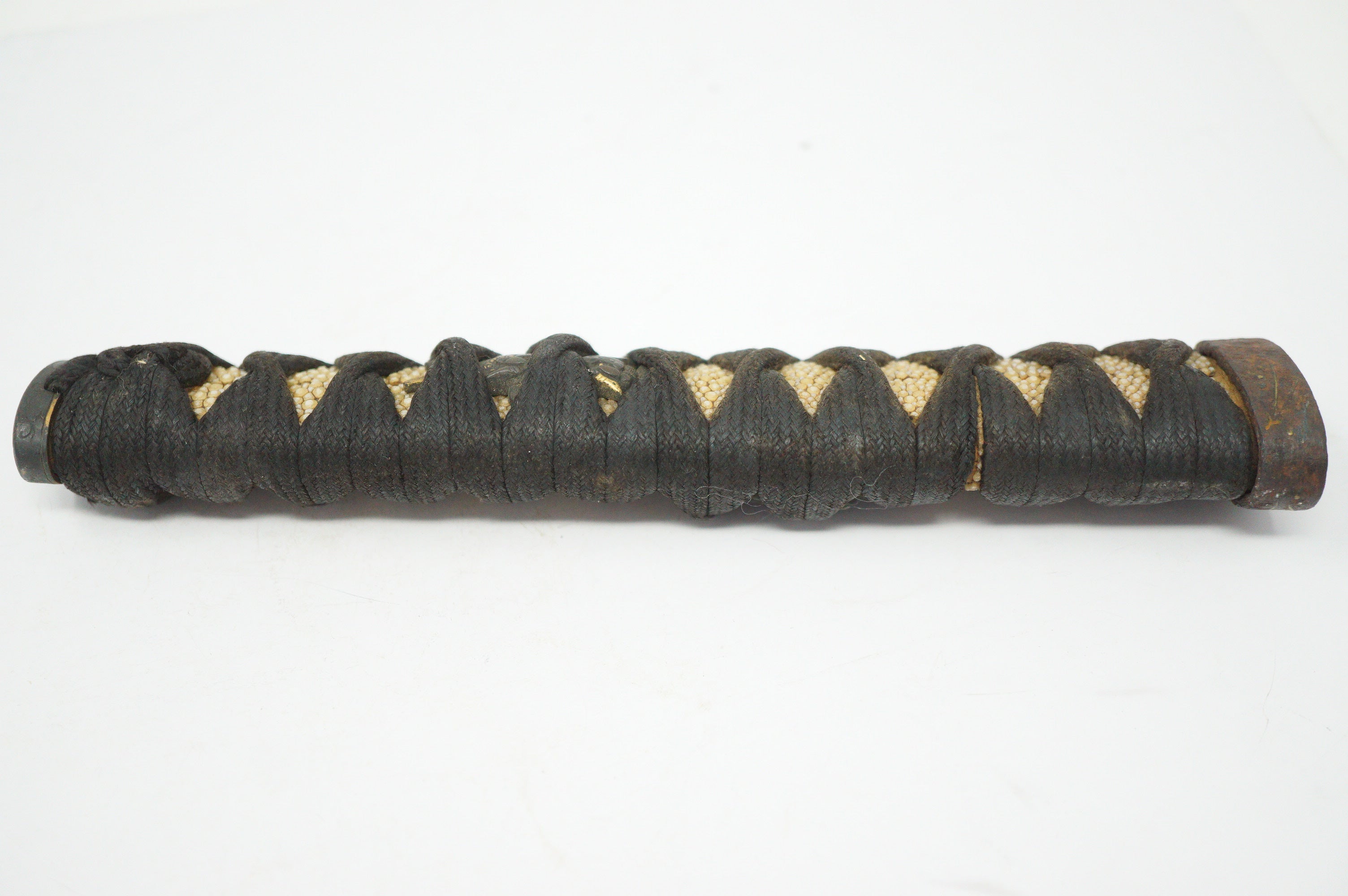 Antiker Wakizashi-Kurzschwertgriff 0619D10