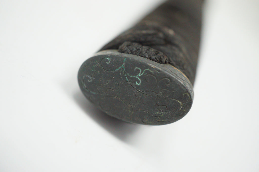 Antiker Wakizashi-Kurzschwertgriff 0619D10