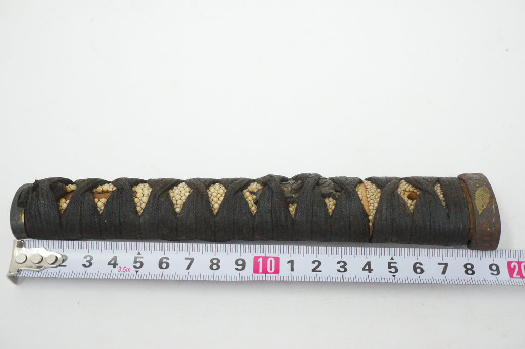 Antiker Wakizashi-Kurzschwertgriff 0619D10