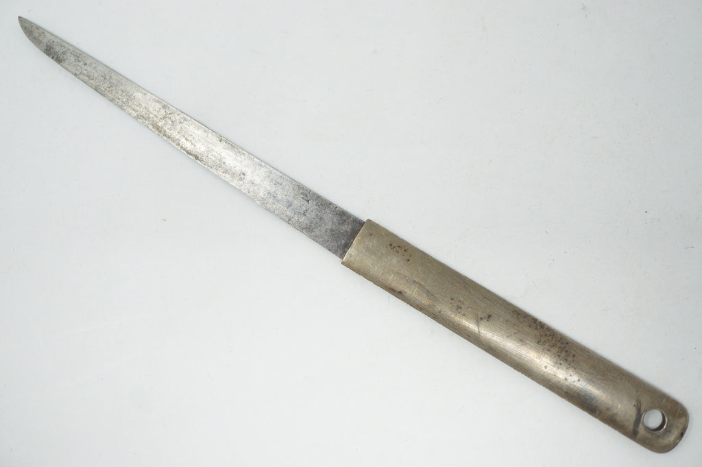 Japanese Kozuka Knife Original Antique Sword Accessory with signed Blade from Japan 1214D11