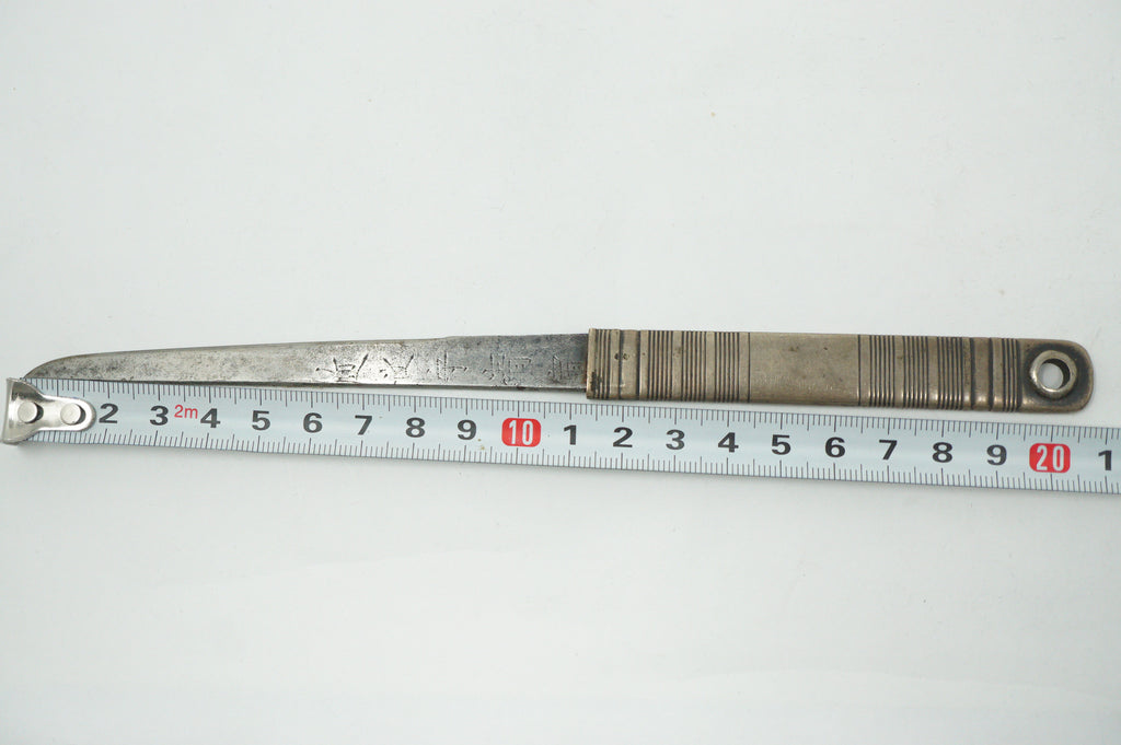 Japanese Kozuka Knife Original Antique Sword Accessory with signed Blade from Japan 1214D11