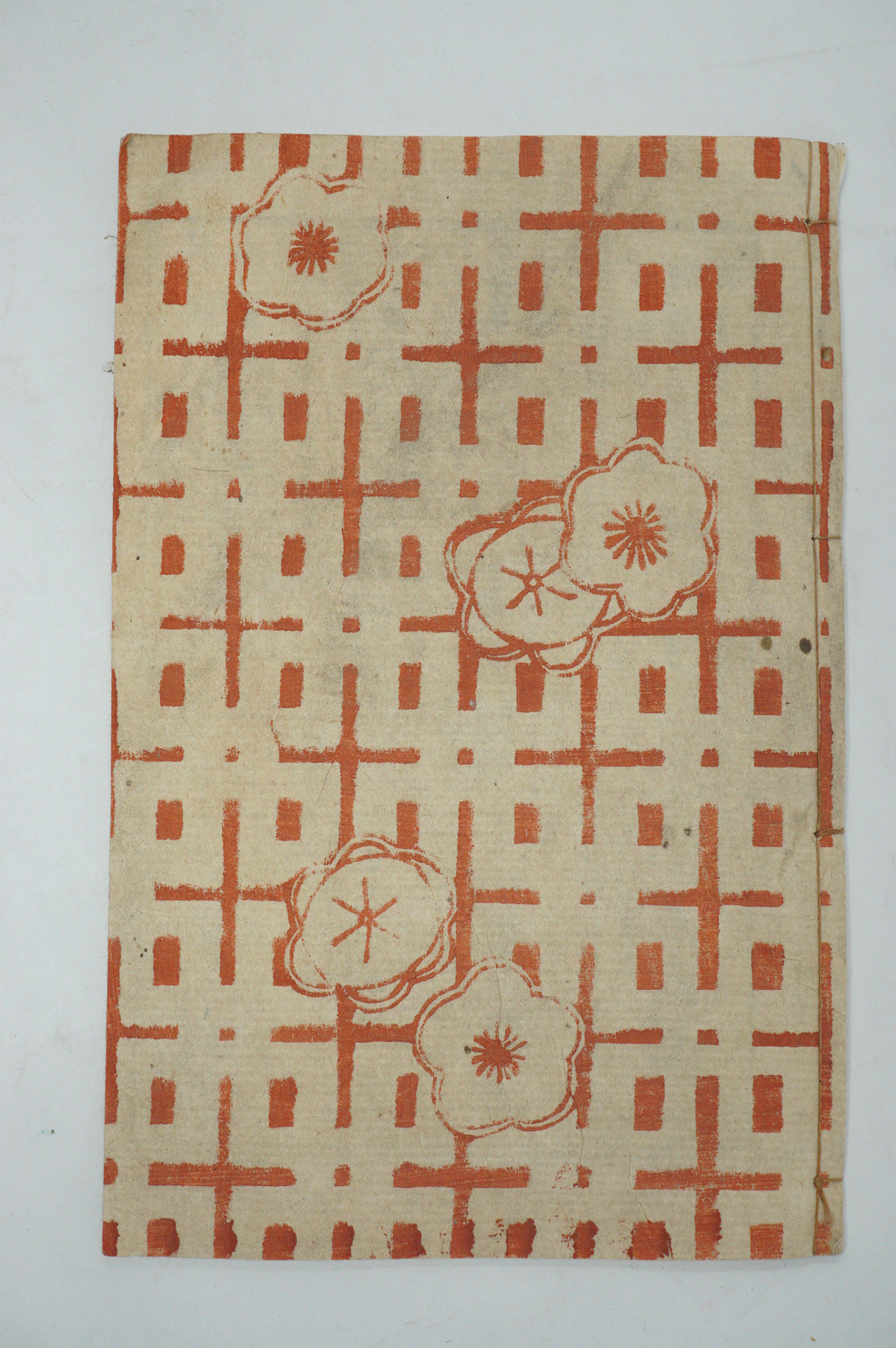 Antique Japanese Manga Book with detailed Woodblock Printed Images from Japan 0928D11