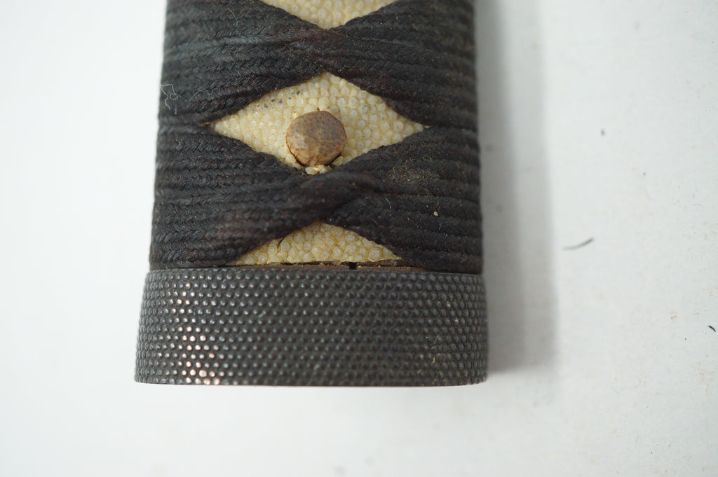 Japanese Katana Sword Handle Authentic Tsuka Antique from Japan 1226F11