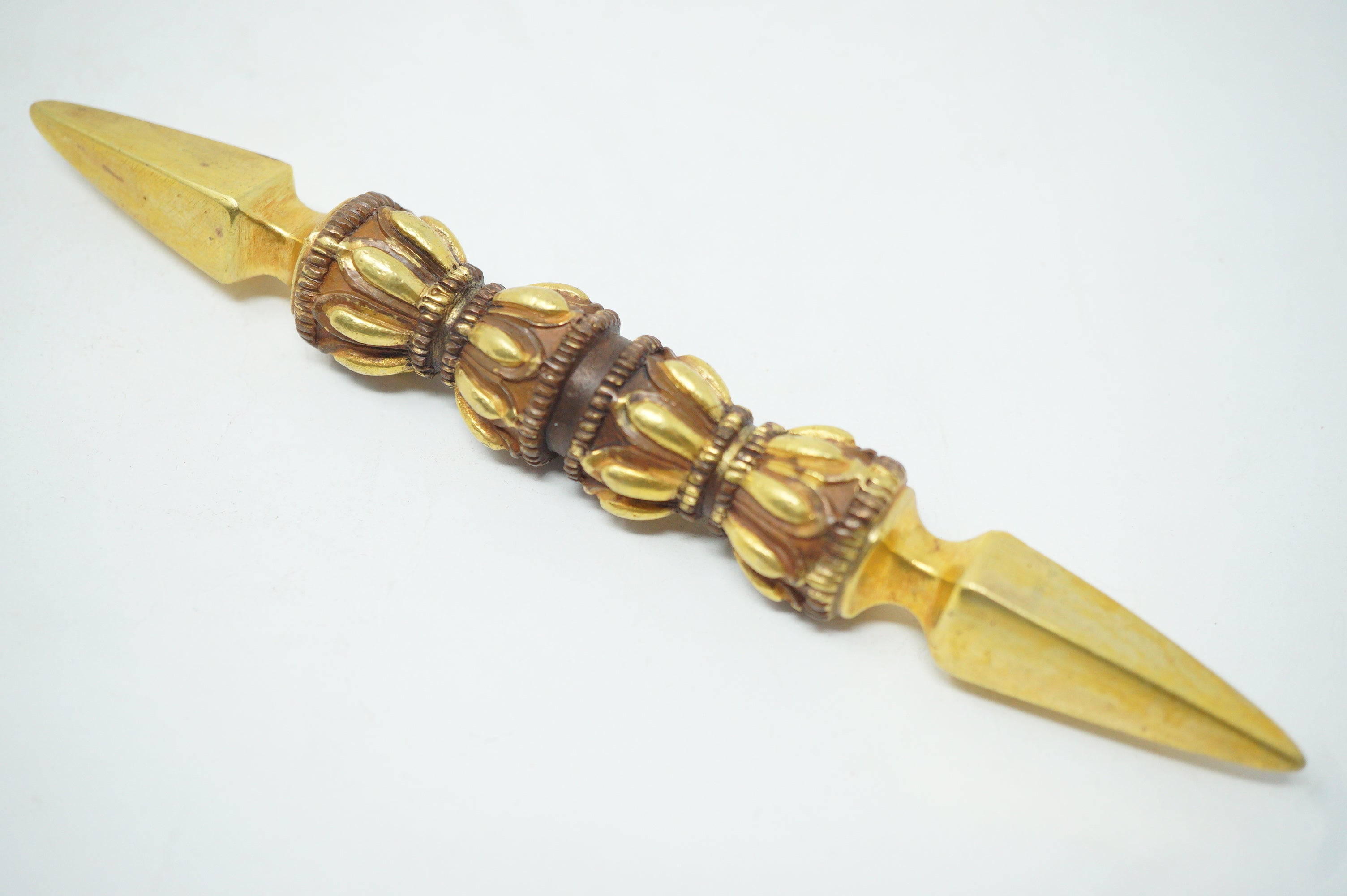 Japanischer Vajra-Stick Vintage-Antik Original Ritual-Gebetsstab aus Japan 0515F11