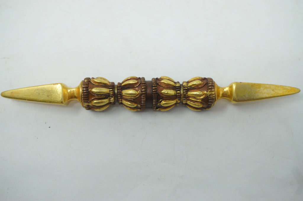 Japanese Vajra Stick Vintage-Antique Original Ritual Prayer Stick from Japan 0515F11