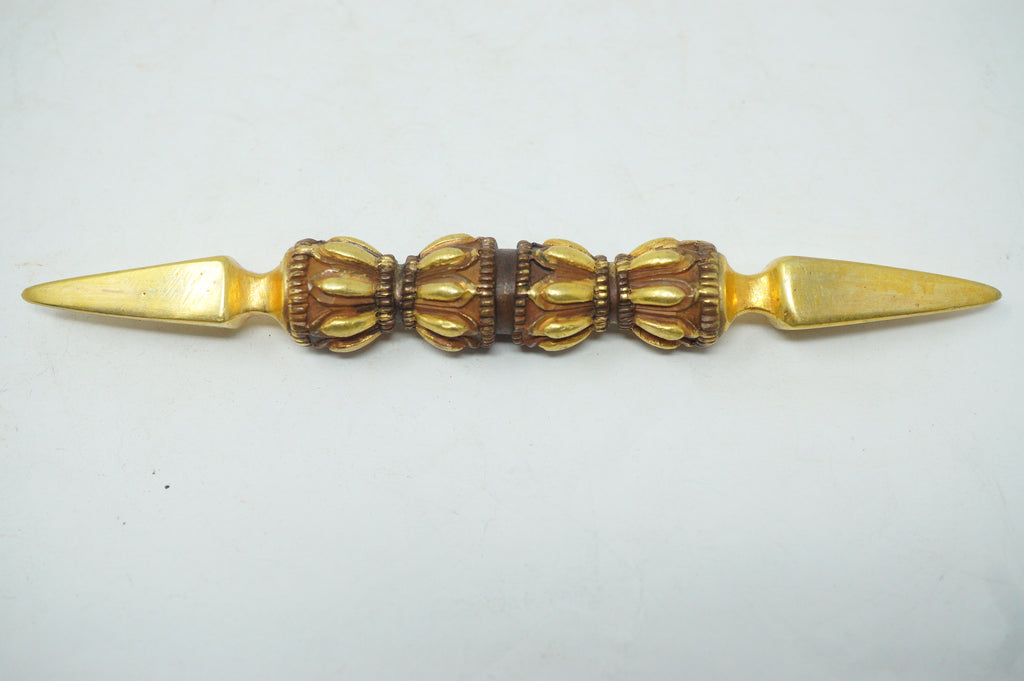 Japanese Vajra Stick Vintage-Antique Original Ritual Prayer Stick from Japan 0515F11