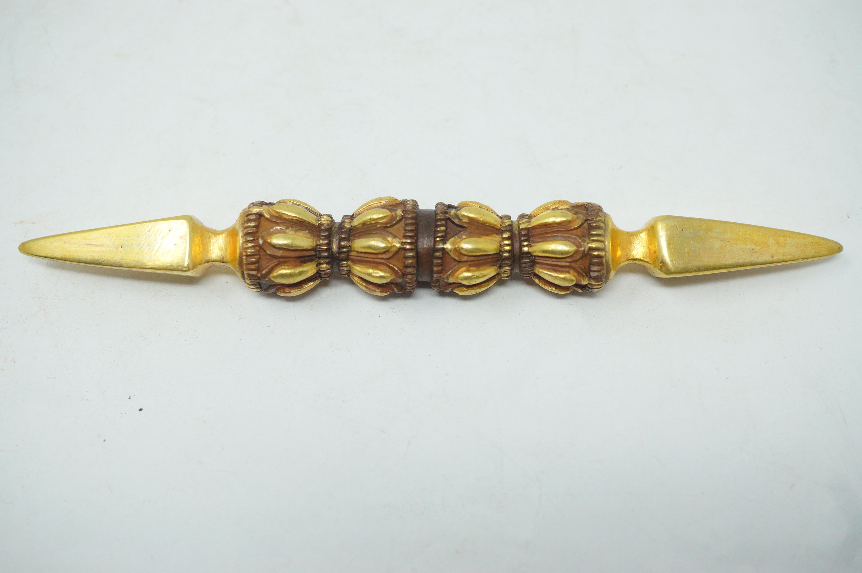 Japanischer Vajra-Stick Vintage-Antik Original Ritual-Gebetsstab aus Japan 0515F11