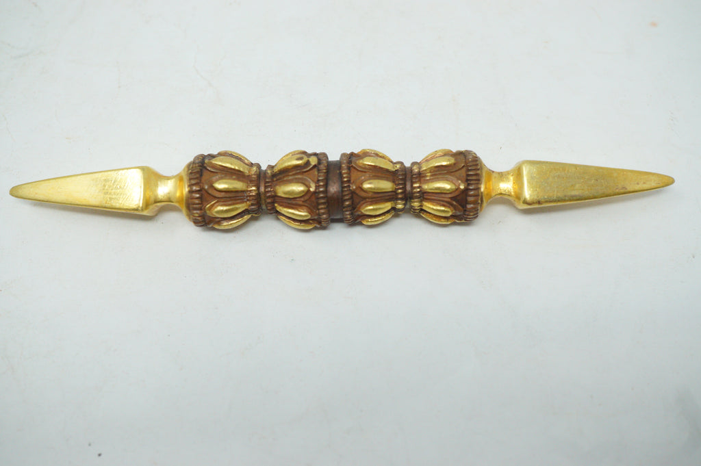 Japanese Vajra Stick Vintage-Antique Original Ritual Prayer Stick from Japan 0515F11
