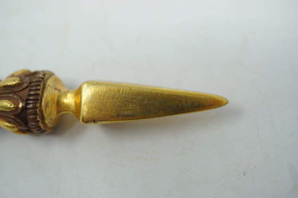 Japanese Vajra Stick Vintage-Antique Original Ritual Prayer Stick from Japan 0515F11