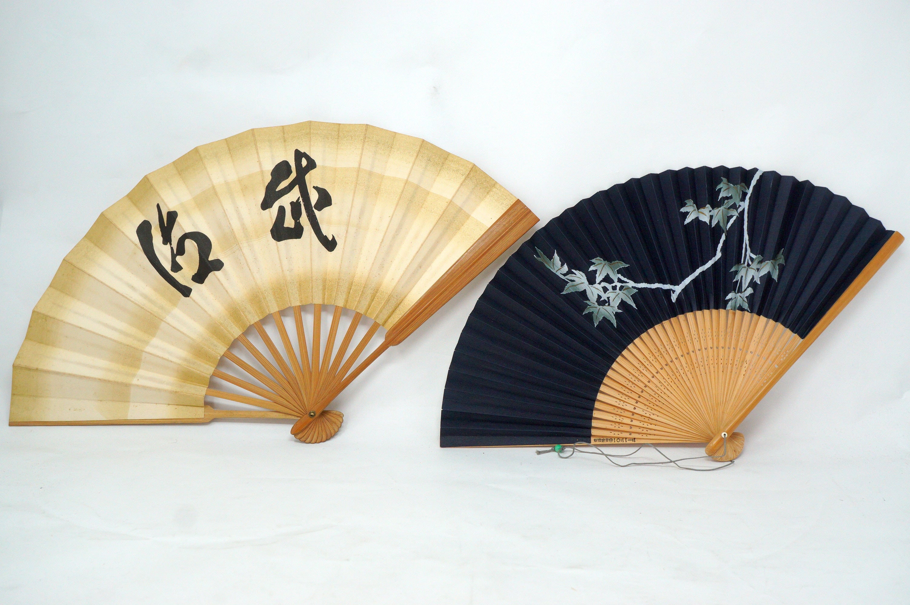 Japanische Sensu Faltfächer-Kollektion x10 Vintage Original 扇子 aus Japan 1127D11