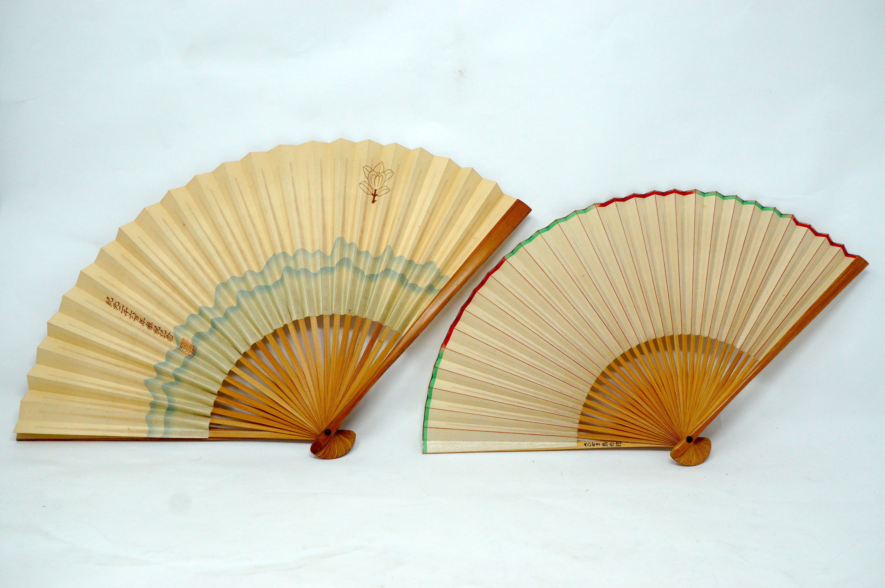 日本 Sensu 折叠扇系列 x10 复古原装扇子 来自日本 1127D11