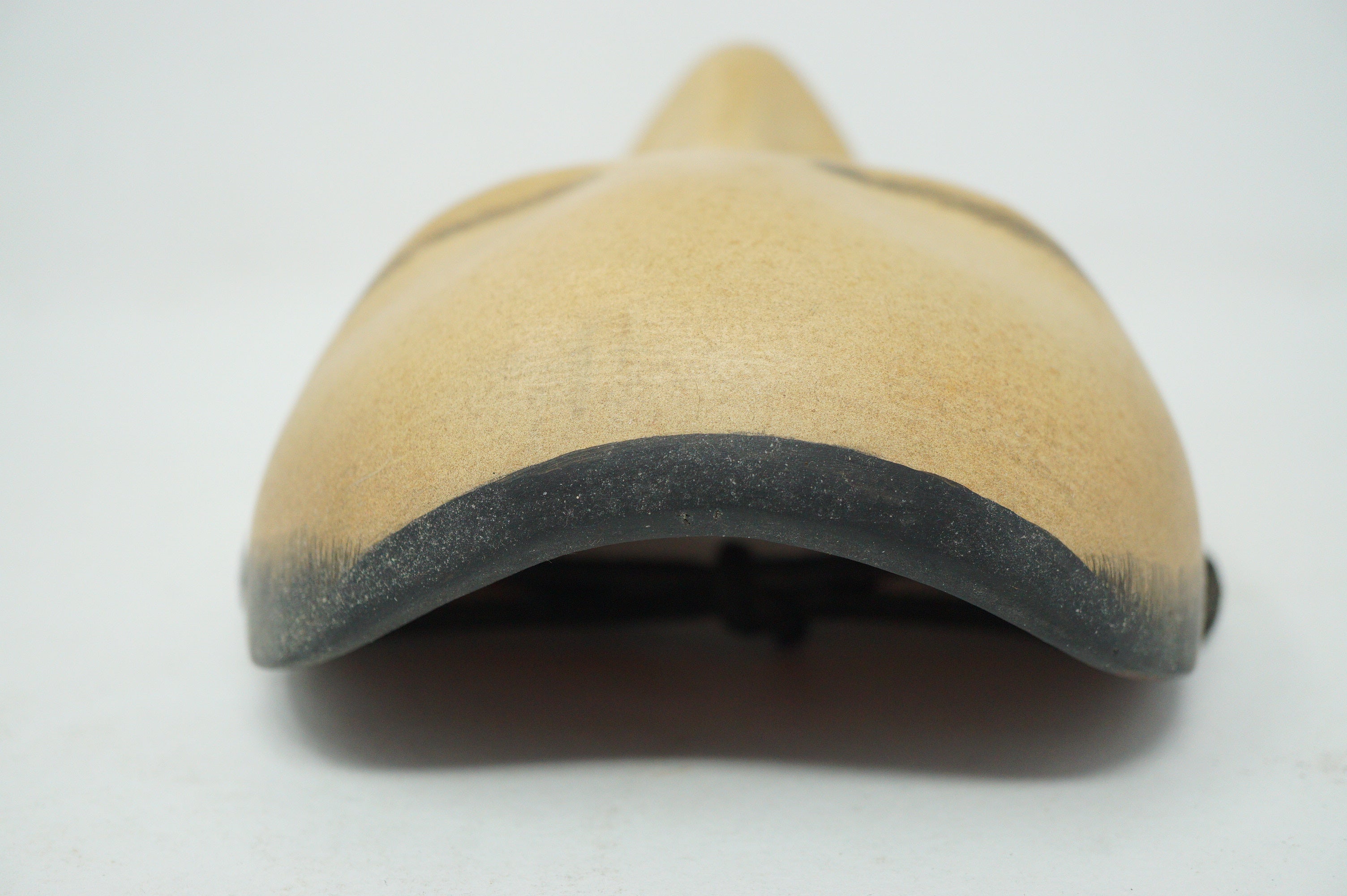 Handgefertigte japanische Noh-Theatermaske aus Holz – Mann 0602D11