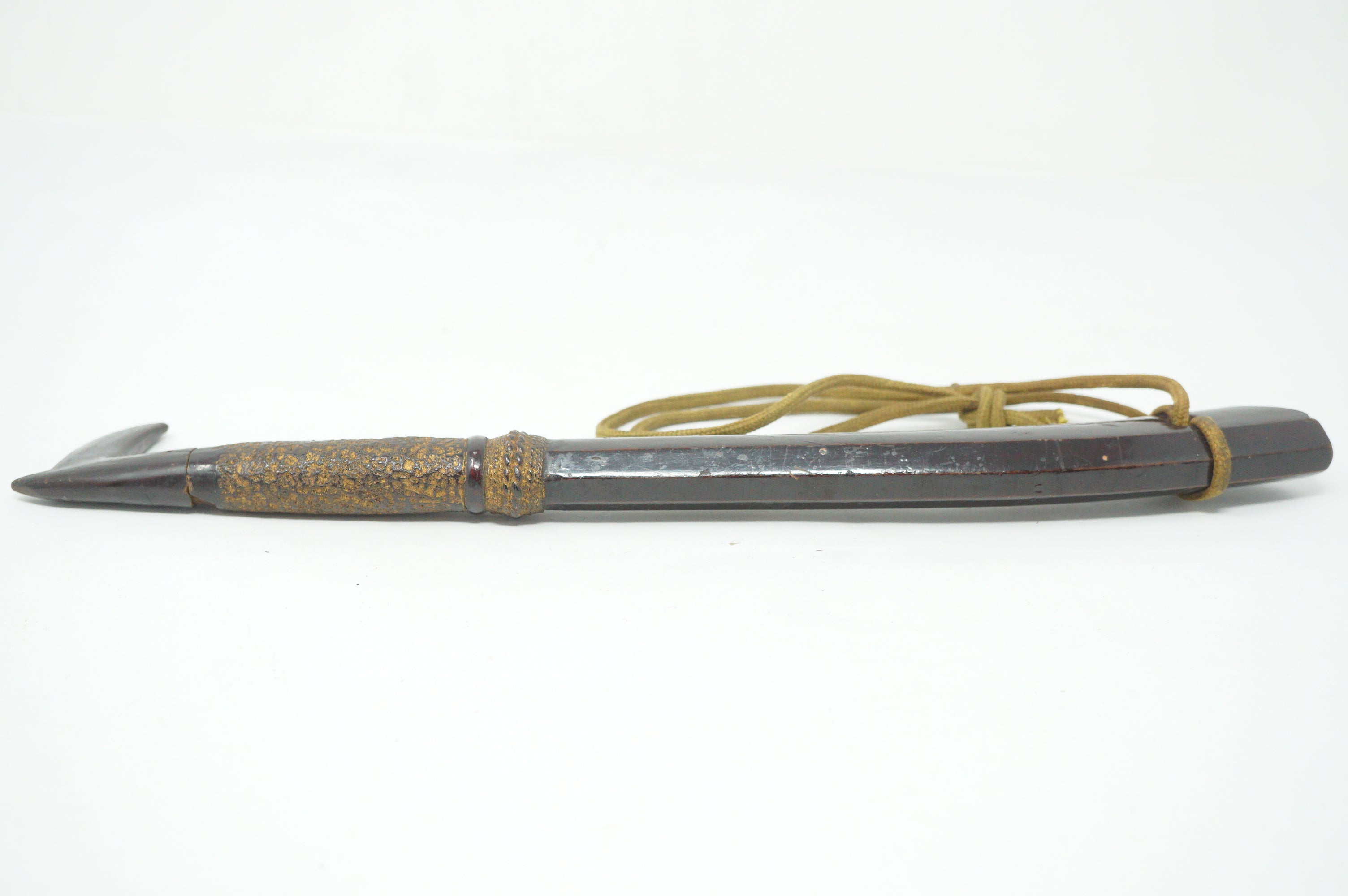 Japanese Edo Police Memorabilia Stick made of Wood Original from Japan 0331G11