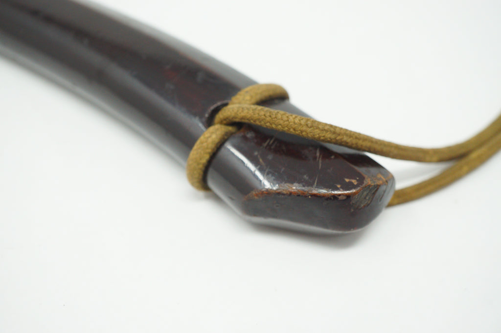Japanese Edo Police Memorabilia Stick made of Wood Original from Japan 0331G11