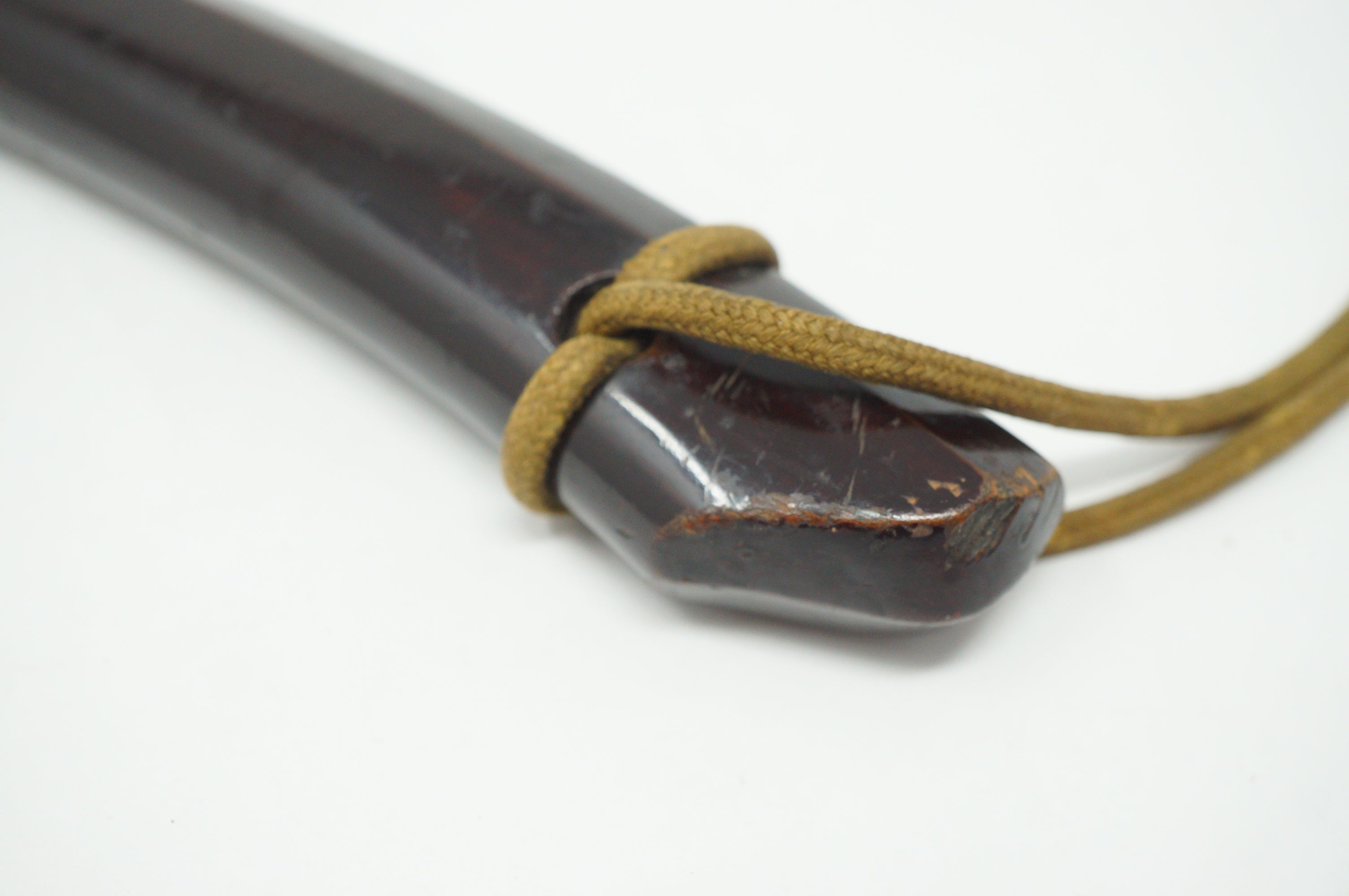 Japanese Edo Police Memorabilia Stick made of Wood Original from Japan 0331G11