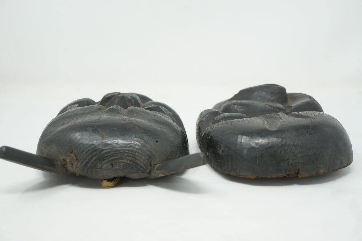 Japanese Mask Set Wooden Unique & Original Handcrafted from Japan 0910 ...