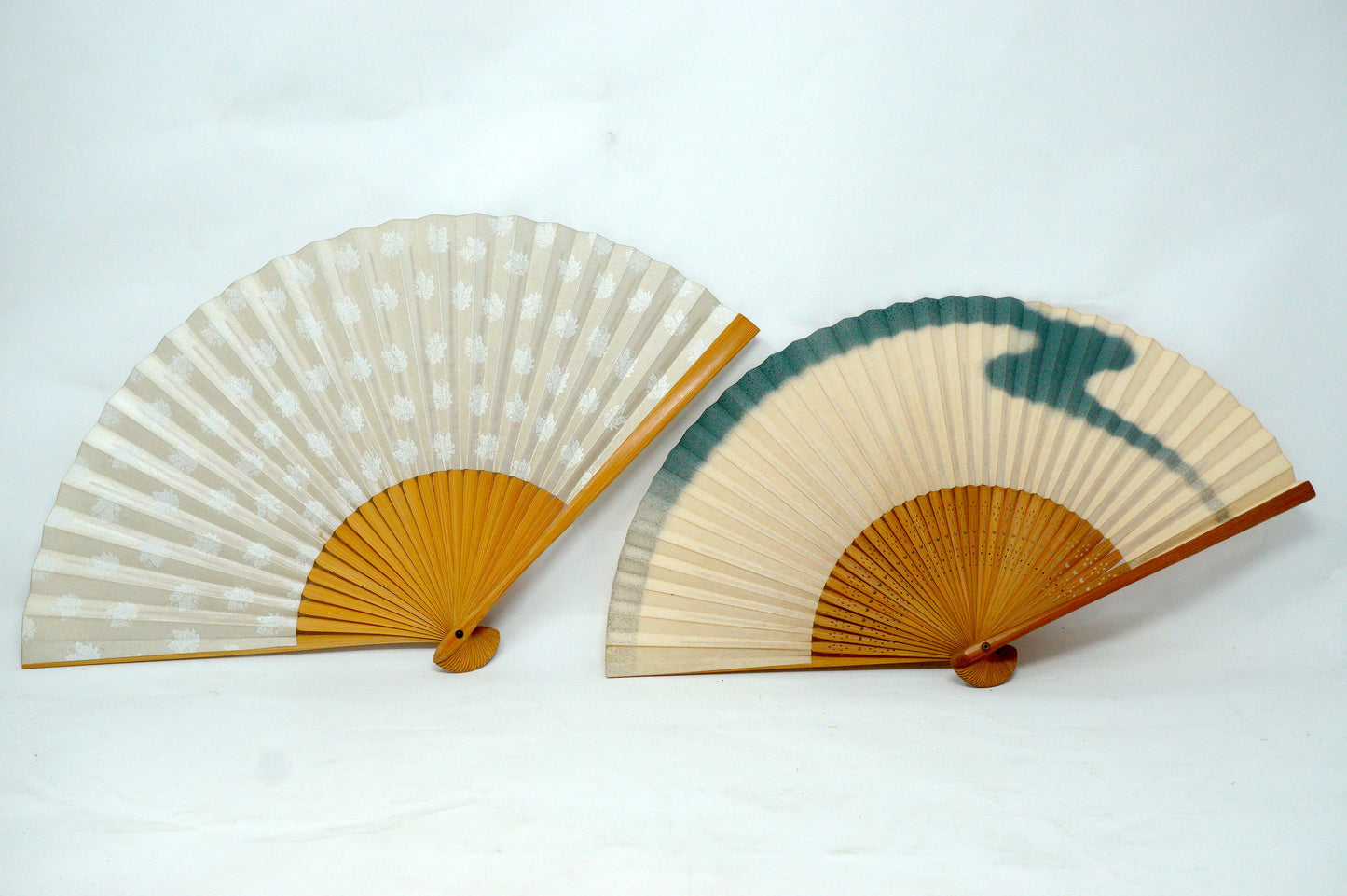 Japanische Sensu Faltfächer-Kollektion x10 Vintage Original 扇子 aus Japan 1127D12