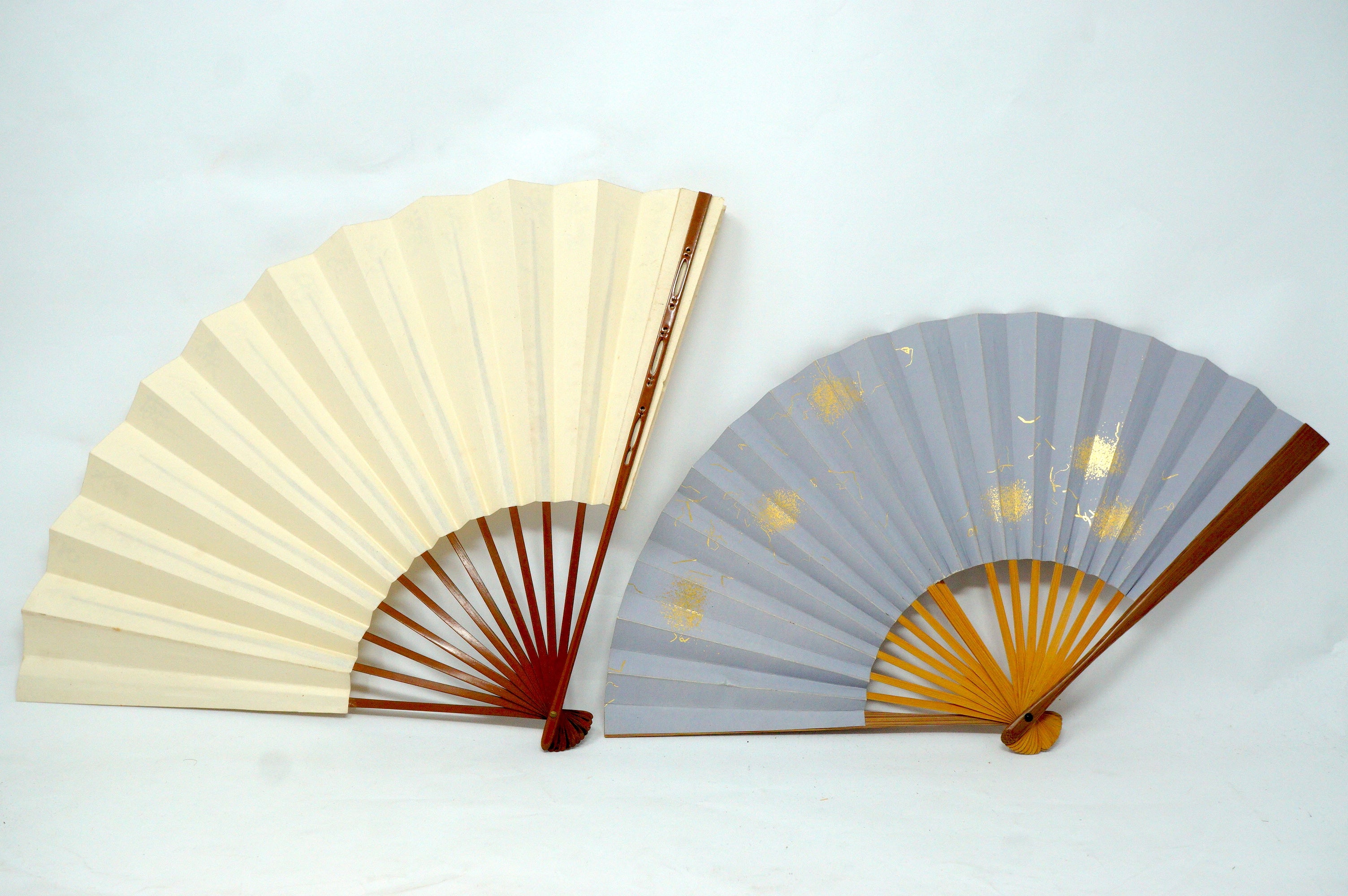Japanische Sensu Faltfächer-Kollektion x10 Vintage Original 扇子 aus Japan 1127D12