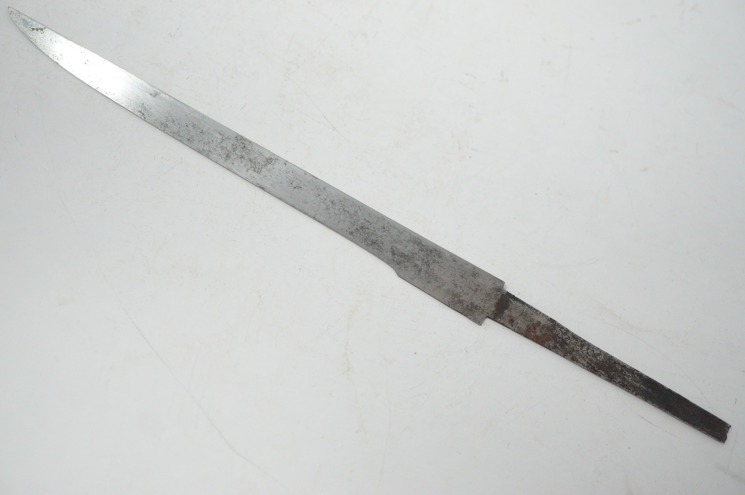 Antique Kozuka Knife Blade with Inscription & Sharpened 0619D12