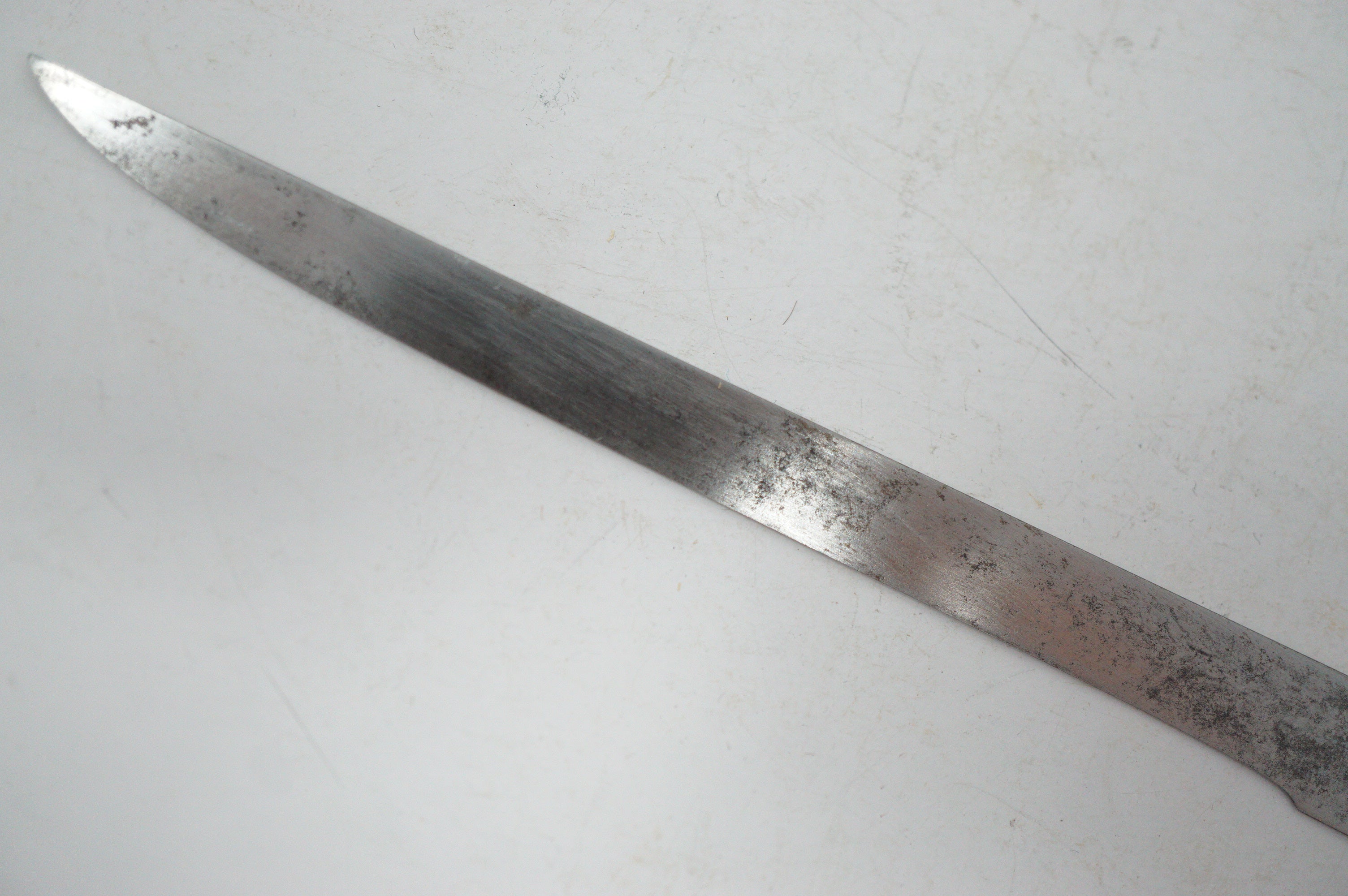 Antique Kozuka Knife Blade with Inscription & Sharpened 0619D12