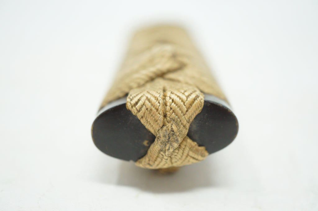 Antiker Wakizashi-Kurzschwertgriff Antikes Original Tsuka aus Japan 0228F13