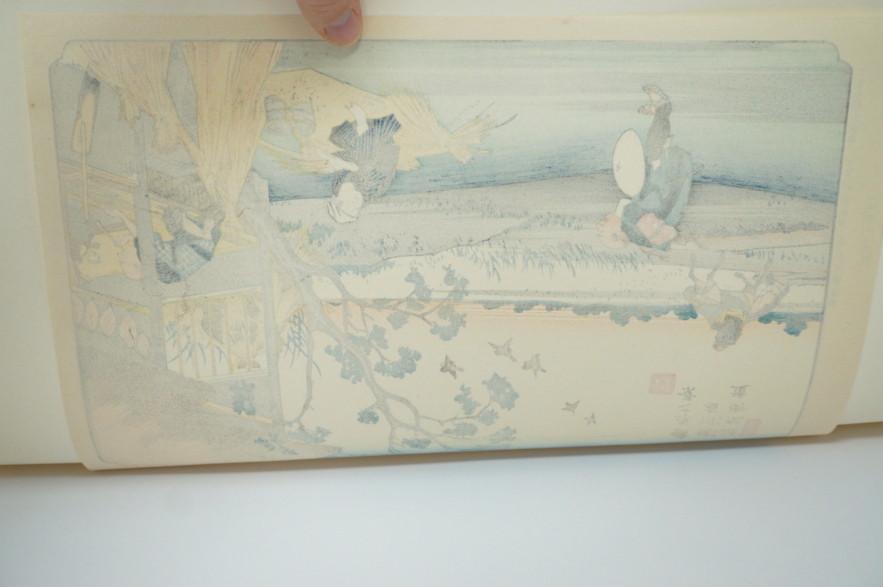 Japanese Quality Woodblock Print Recarved Edition by Utagawa Hiroshige 1026D13
