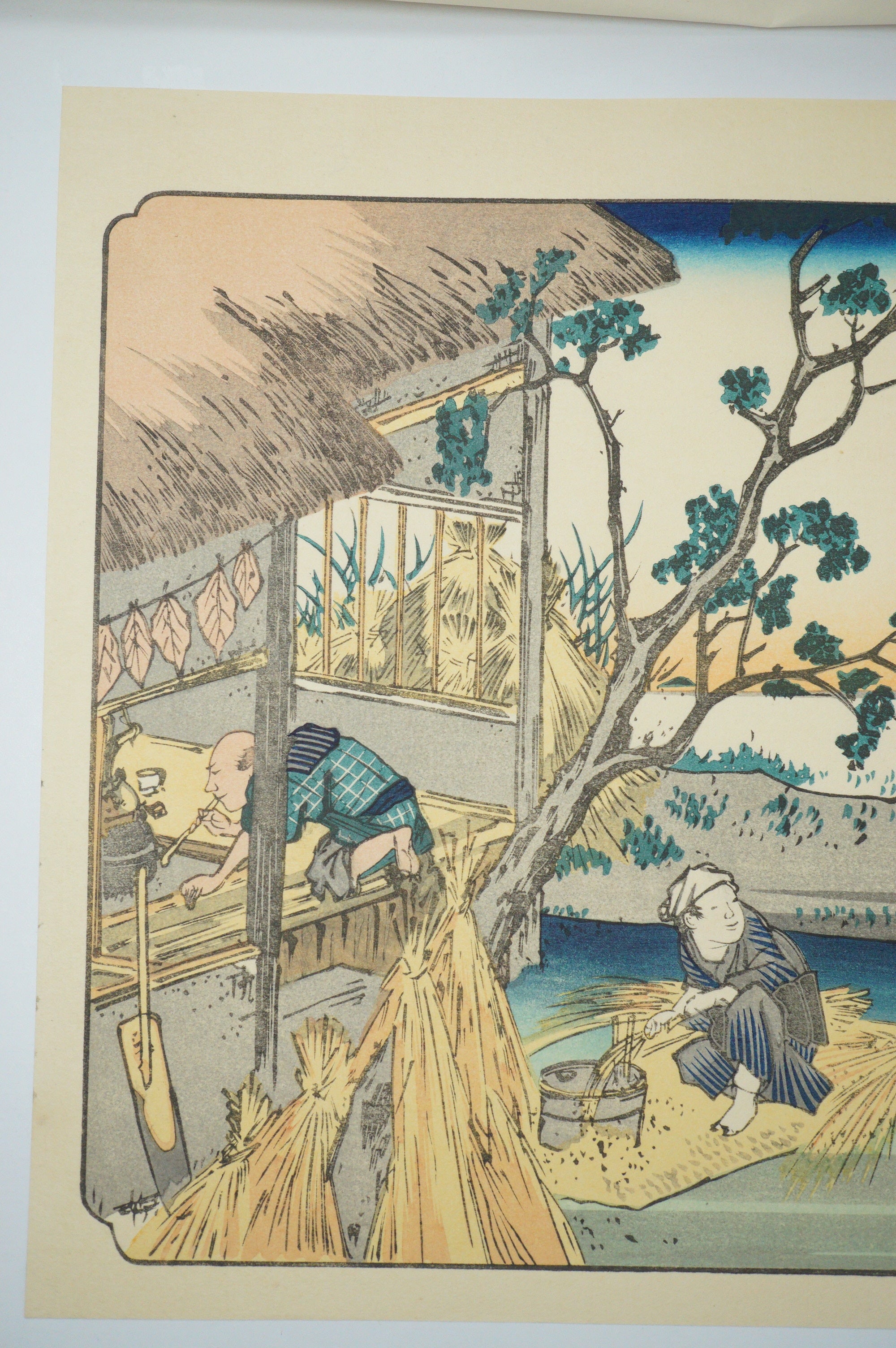 Japanese Quality Woodblock Print Recarved Edition by Utagawa Hiroshige 1026D13
