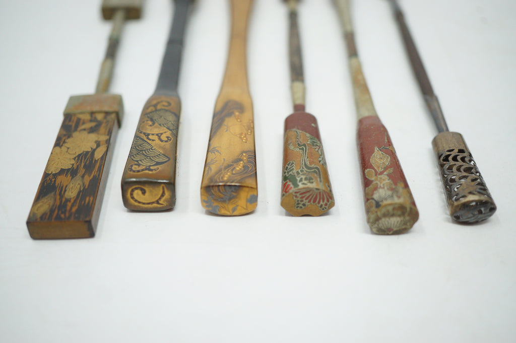 Japanese Vintage Hair Accessories Collection 18 quality Pieces in wooden Box 1101D13