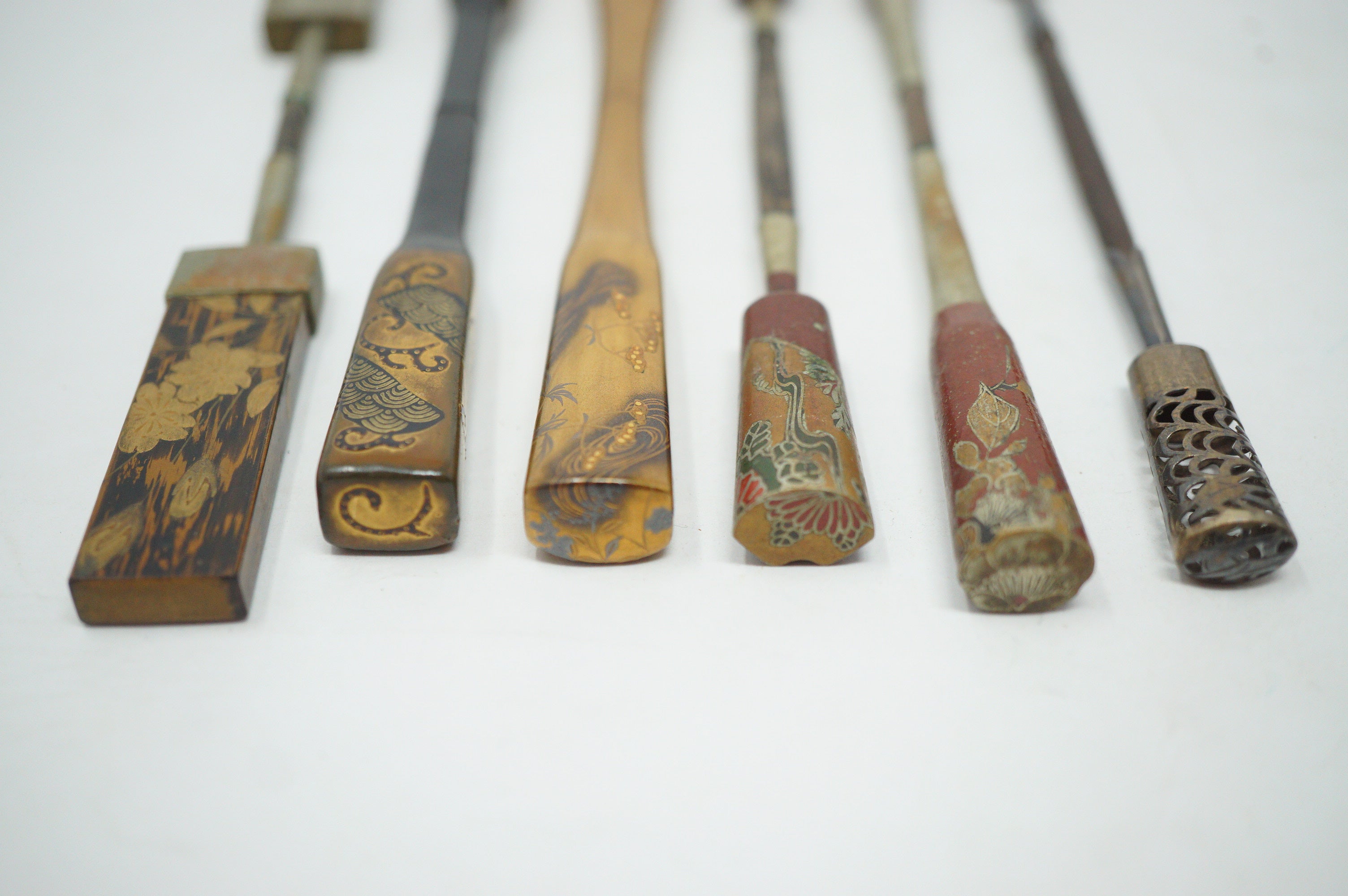 Japanese Vintage Hair Accessories Collection 18 quality Pieces in wooden Box 1101D13