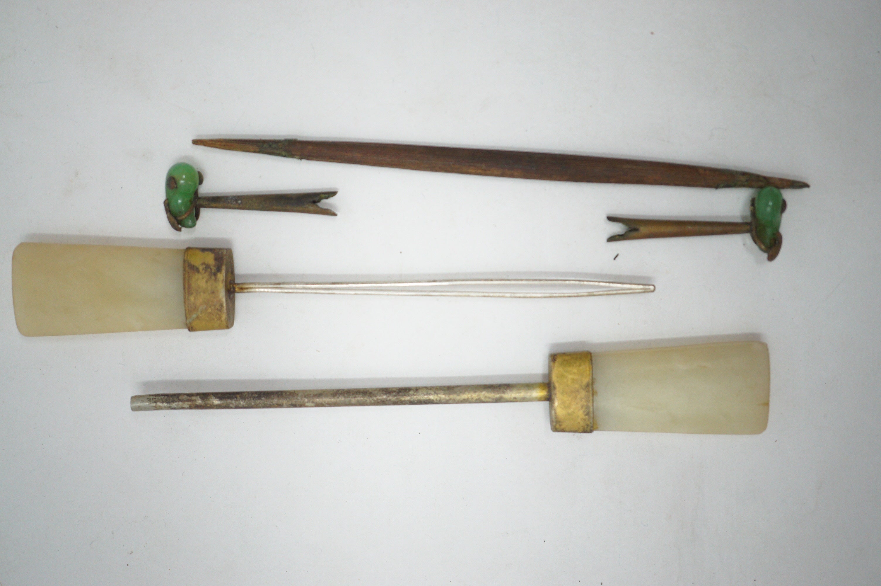 Japanese Vintage Hair Accessories Collection 18 quality Pieces in wooden Box 1101D13