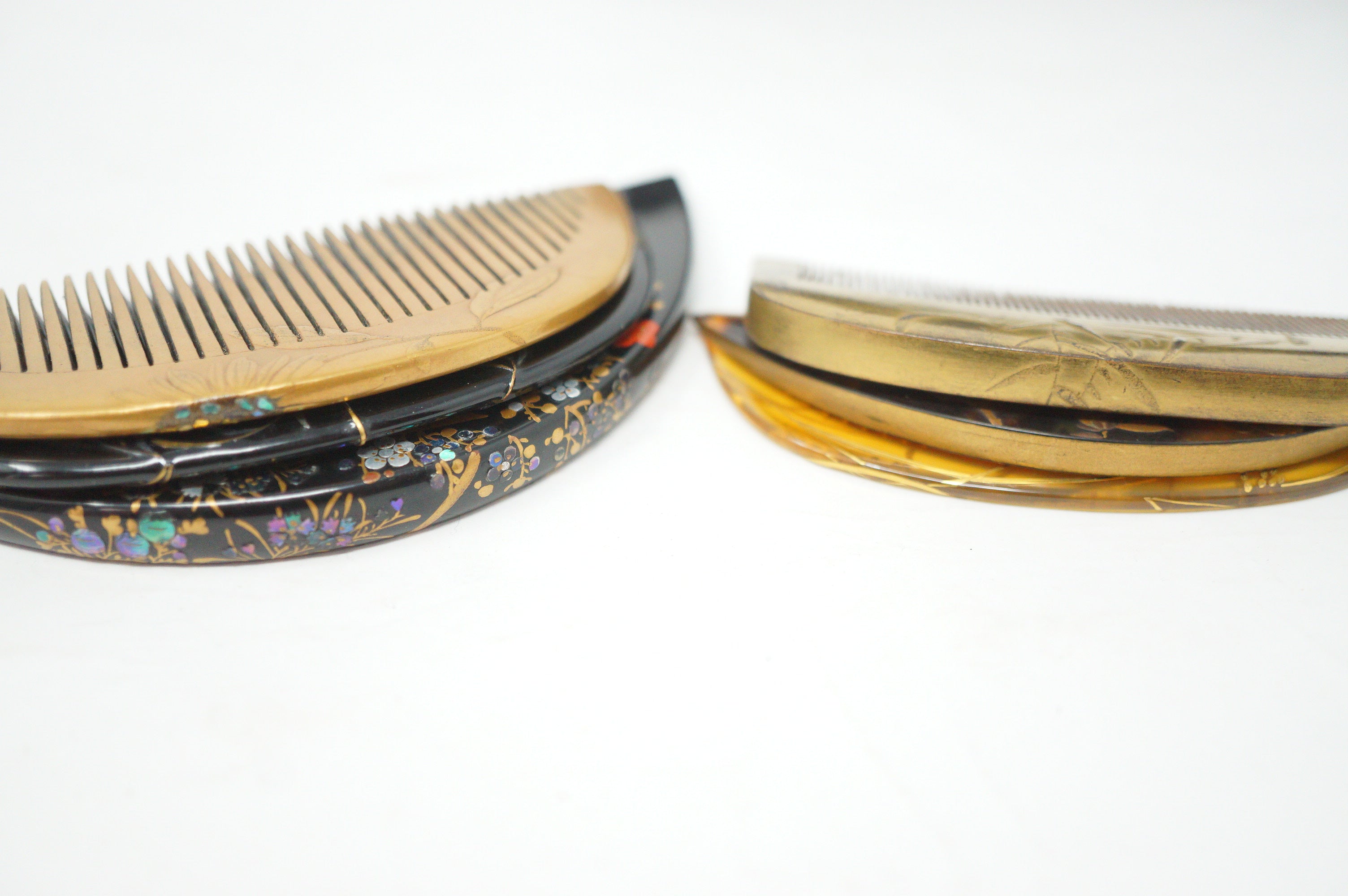 Japanese Vintage Hair Accessories Collection 18 quality Pieces in wooden Box 1101D13