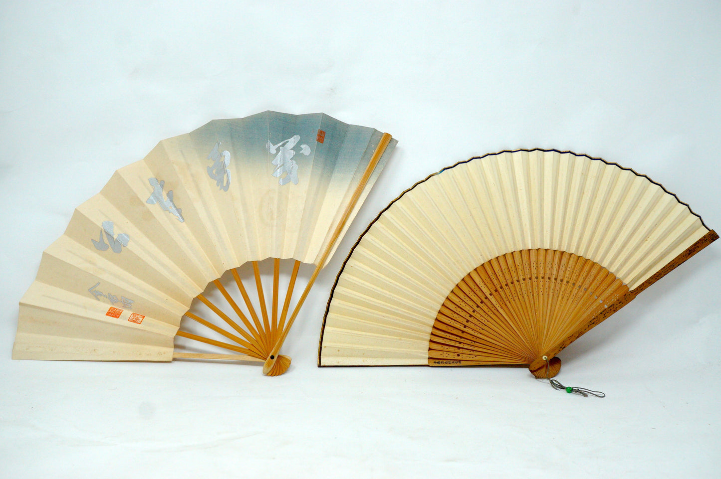 Japanese Sensu Folding Fan Collection x10 Vintage Original 扇子 from Japan 1127D13