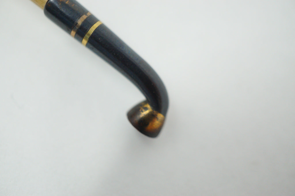 Japanese Meiji-era Kiseru Smoking Set incl. Pipe, Pouch & Pipe Container 0602D13