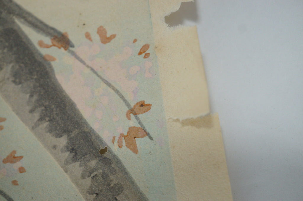 日本木版画原版作者：德力富吉郎 1941 年日本新版画 1130D13