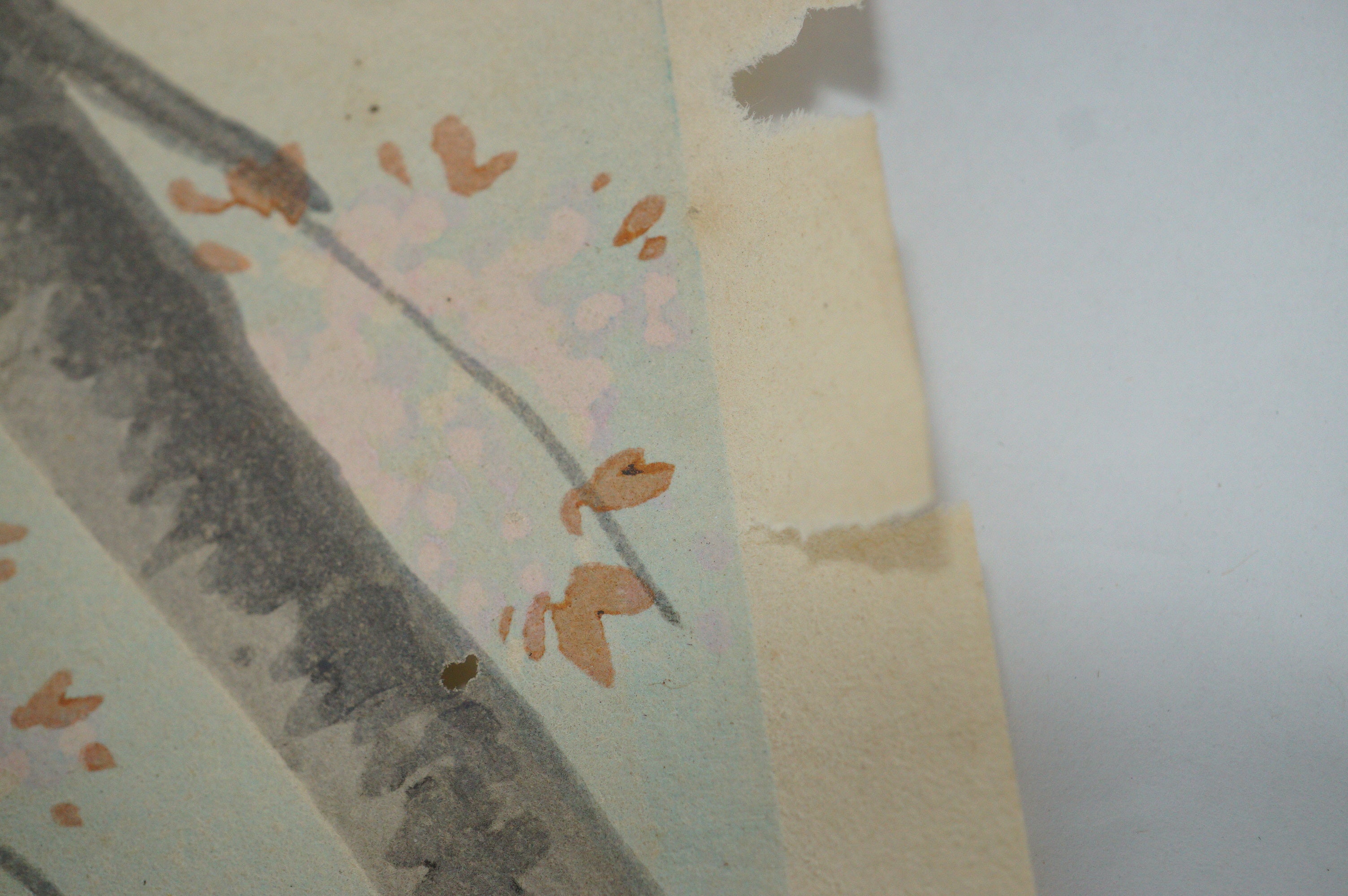 日本木版画原版作者：德力富吉郎 1941 年日本新版画 1130D13