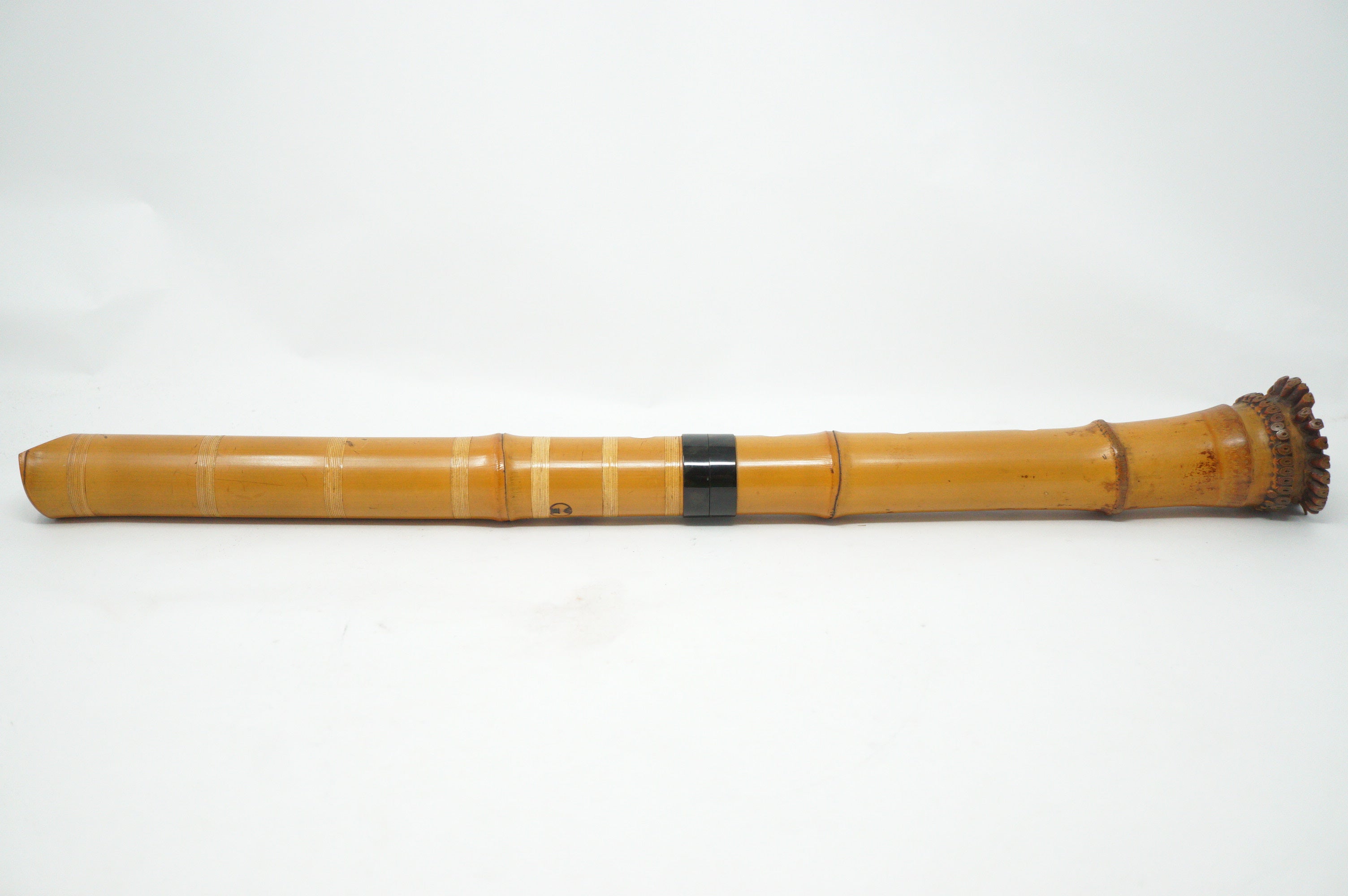 Japanese Shakuhachi Bamboo Flute Classical Instrument from Japan 0829D14